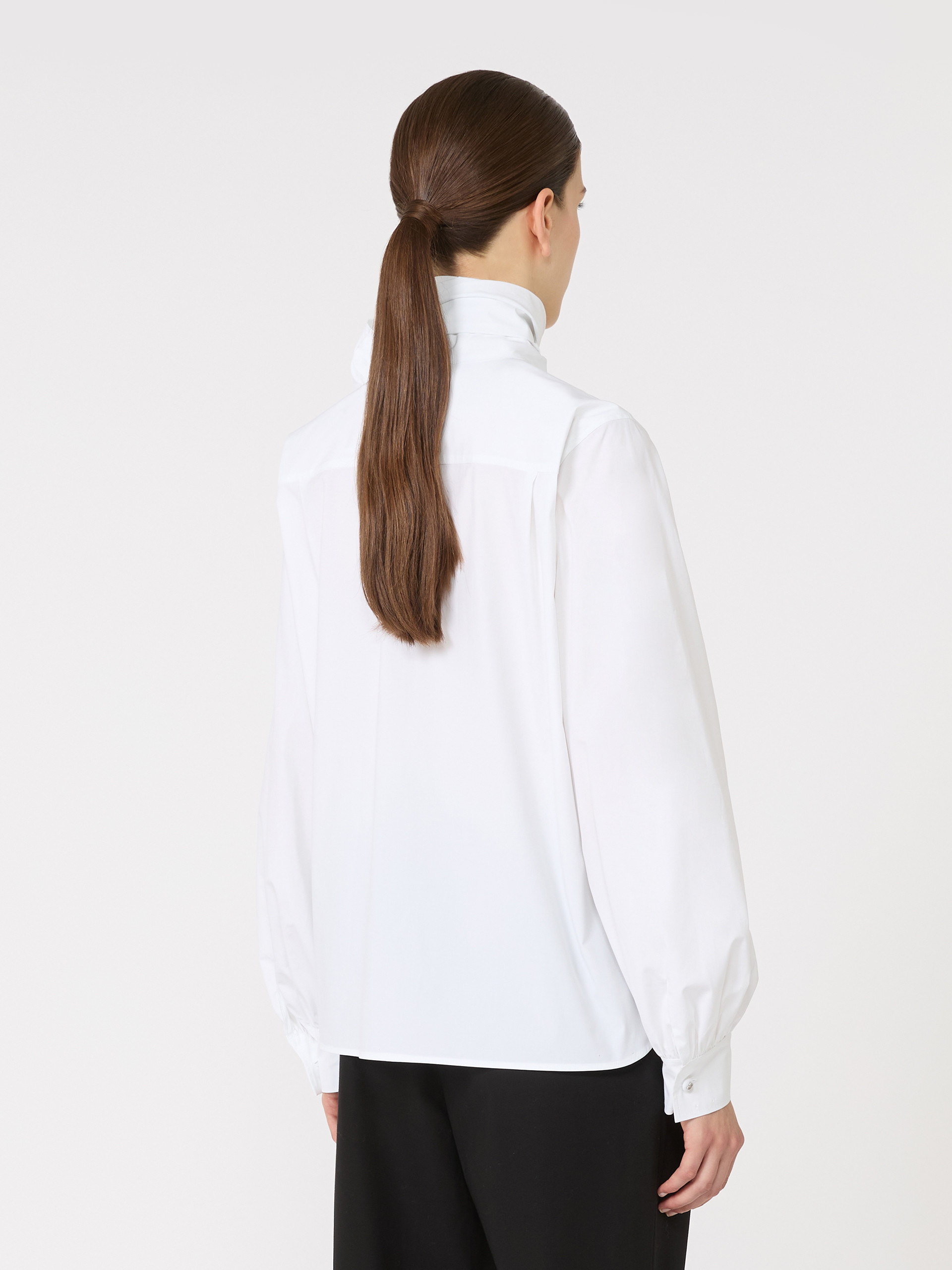BOSFORO Stretch cotton blouse - 4