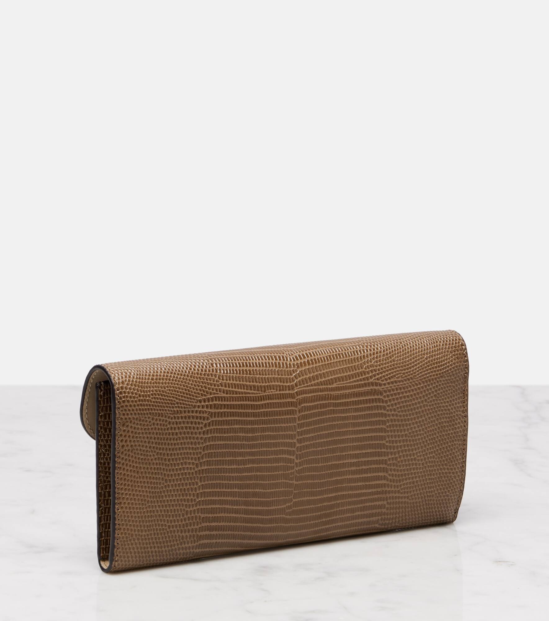 T-Lock embossed leather wallet - 3