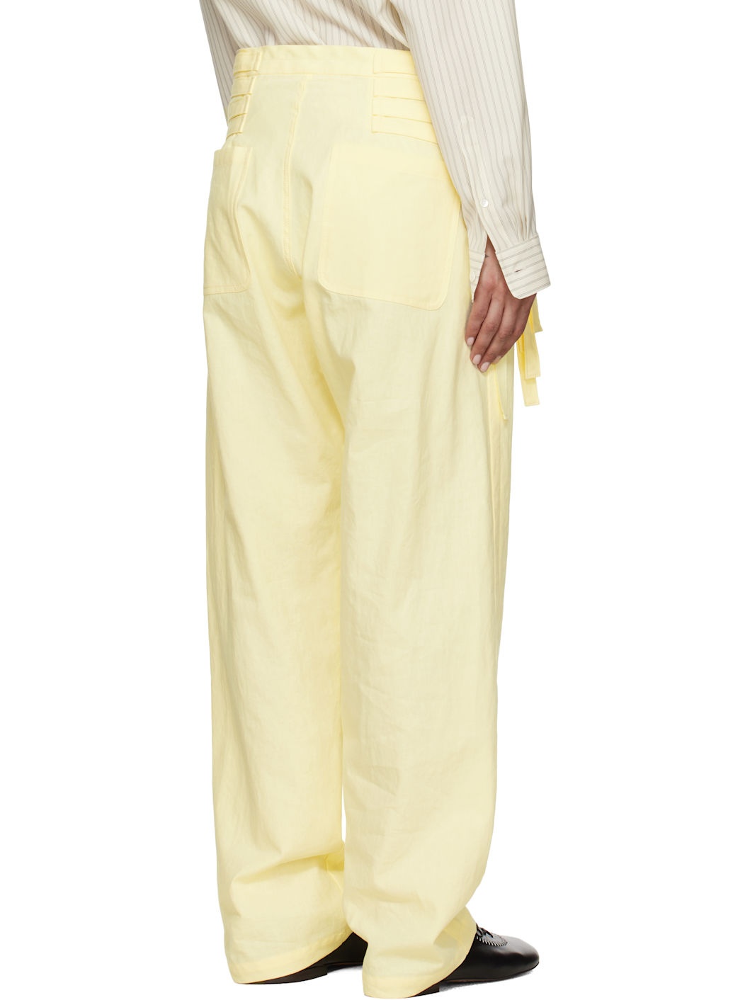 Yellow UC1E1504 Trousers - 3