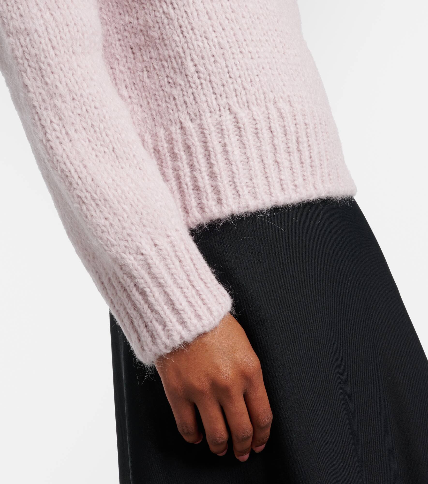 Alpaca and mohair-blend sweater - 5
