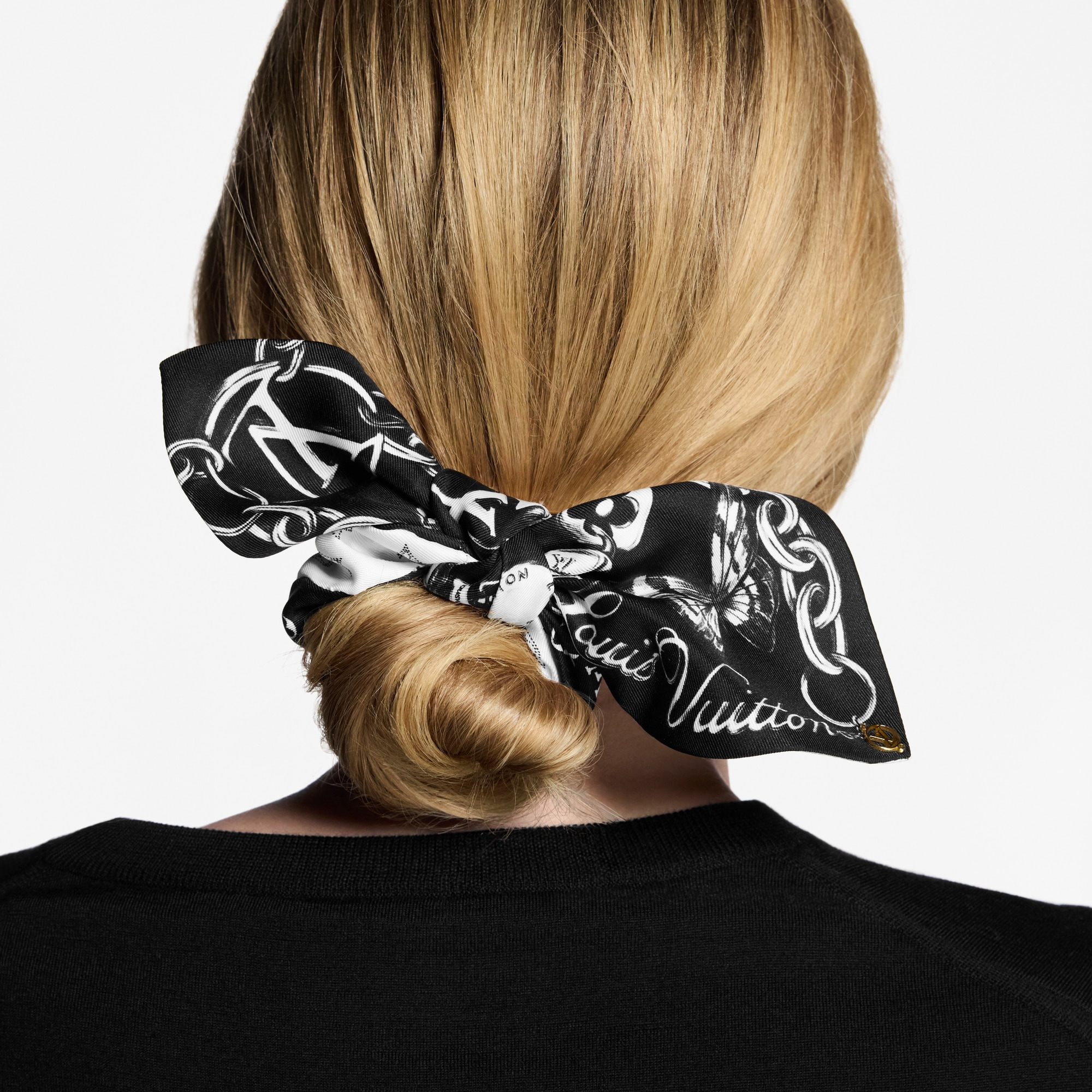 Blooming Monogram Scrunchy - 5