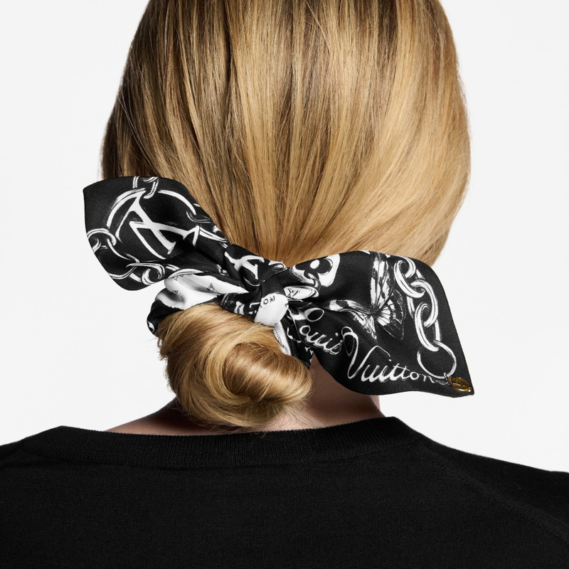 Blooming Monogram Scrunchy 5