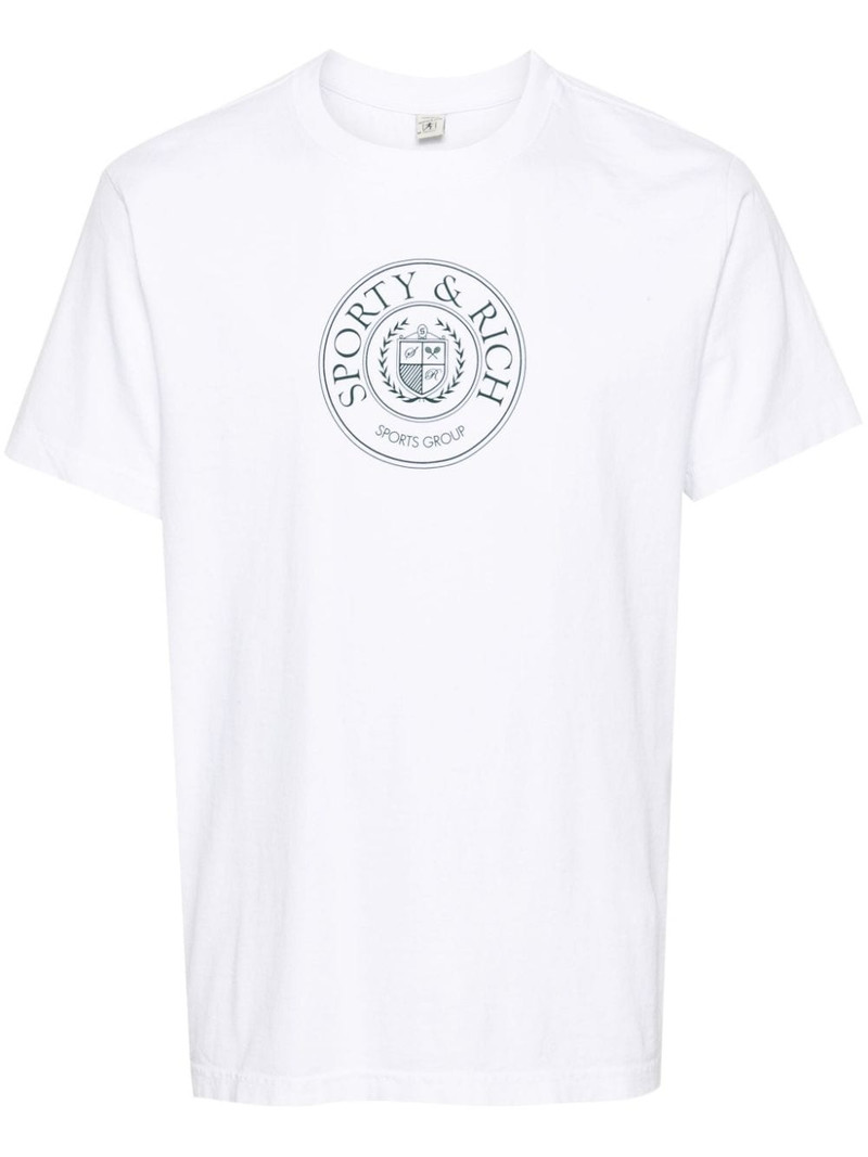 Connecticut Crest cotton T-shirt 1