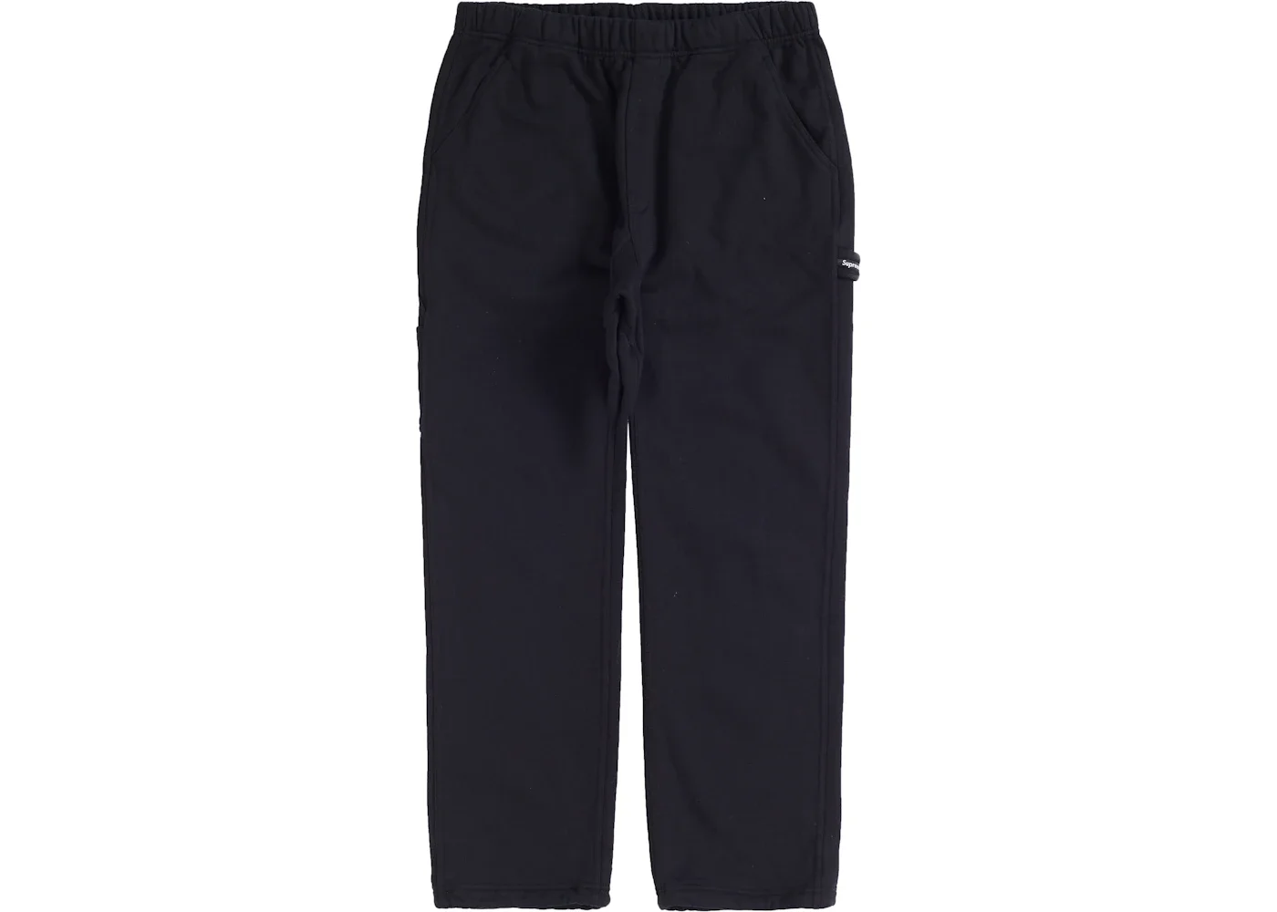 Supreme Utility Pocket Sweatpant Black - 1