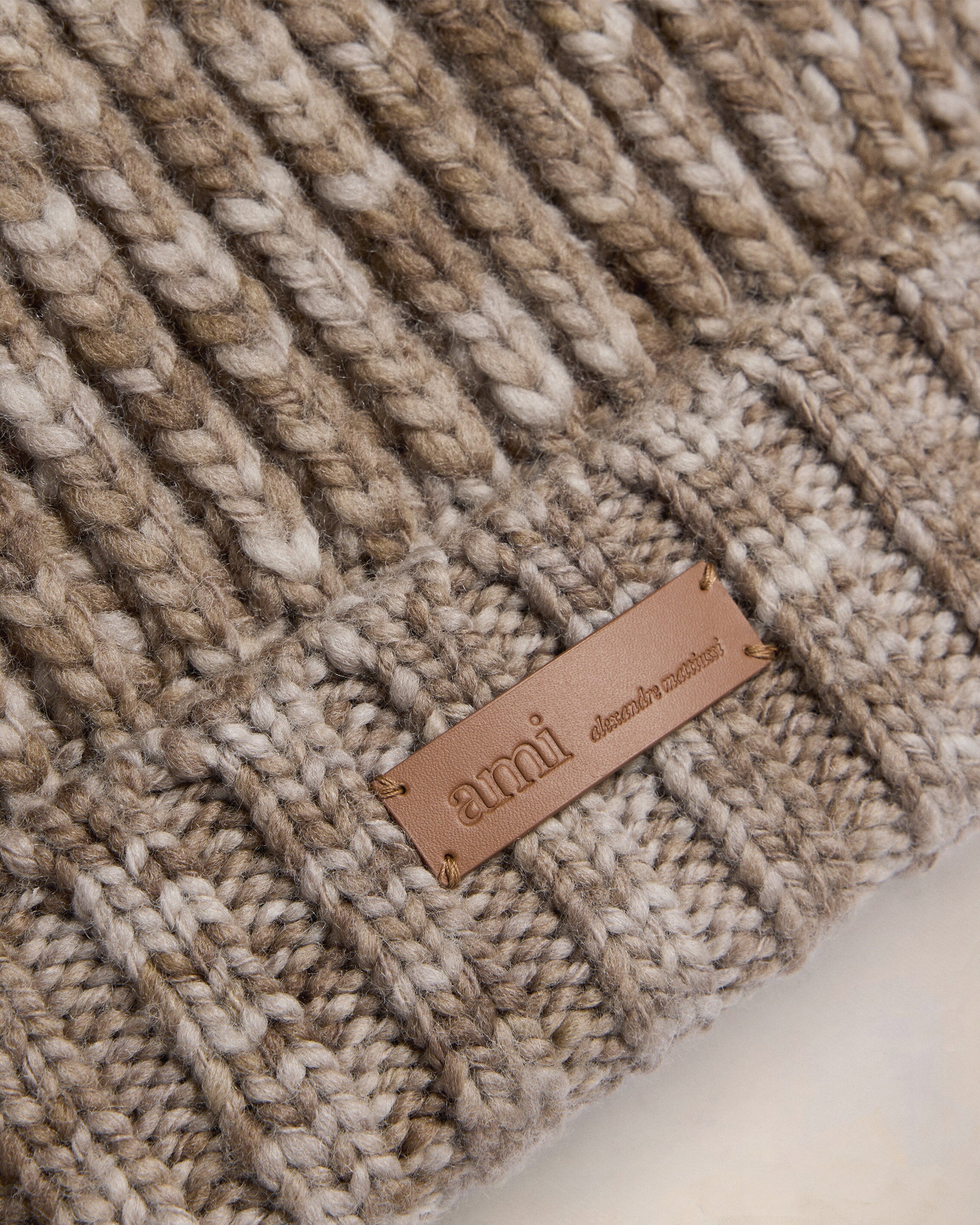 RIBBED BEANIE - 3
