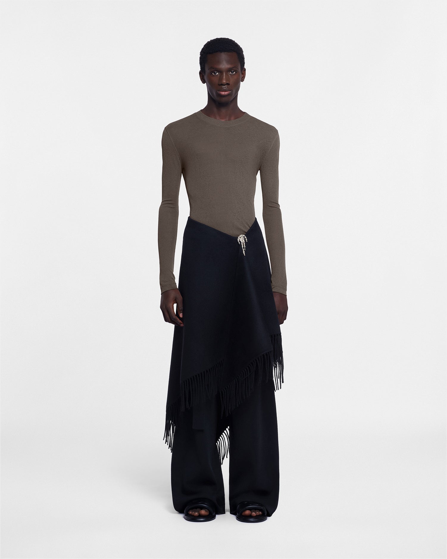 Mesh-Jersey Top - 3