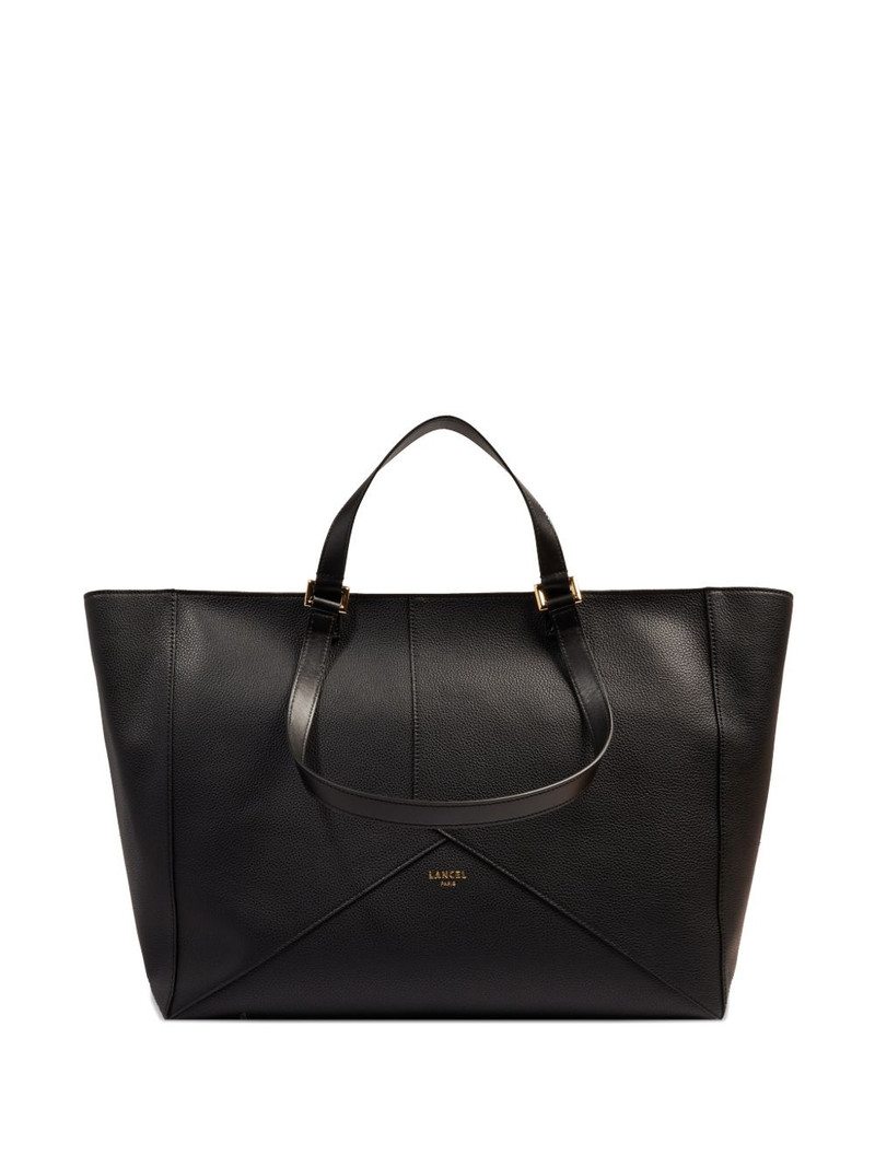 Envelope leather tote bag 1