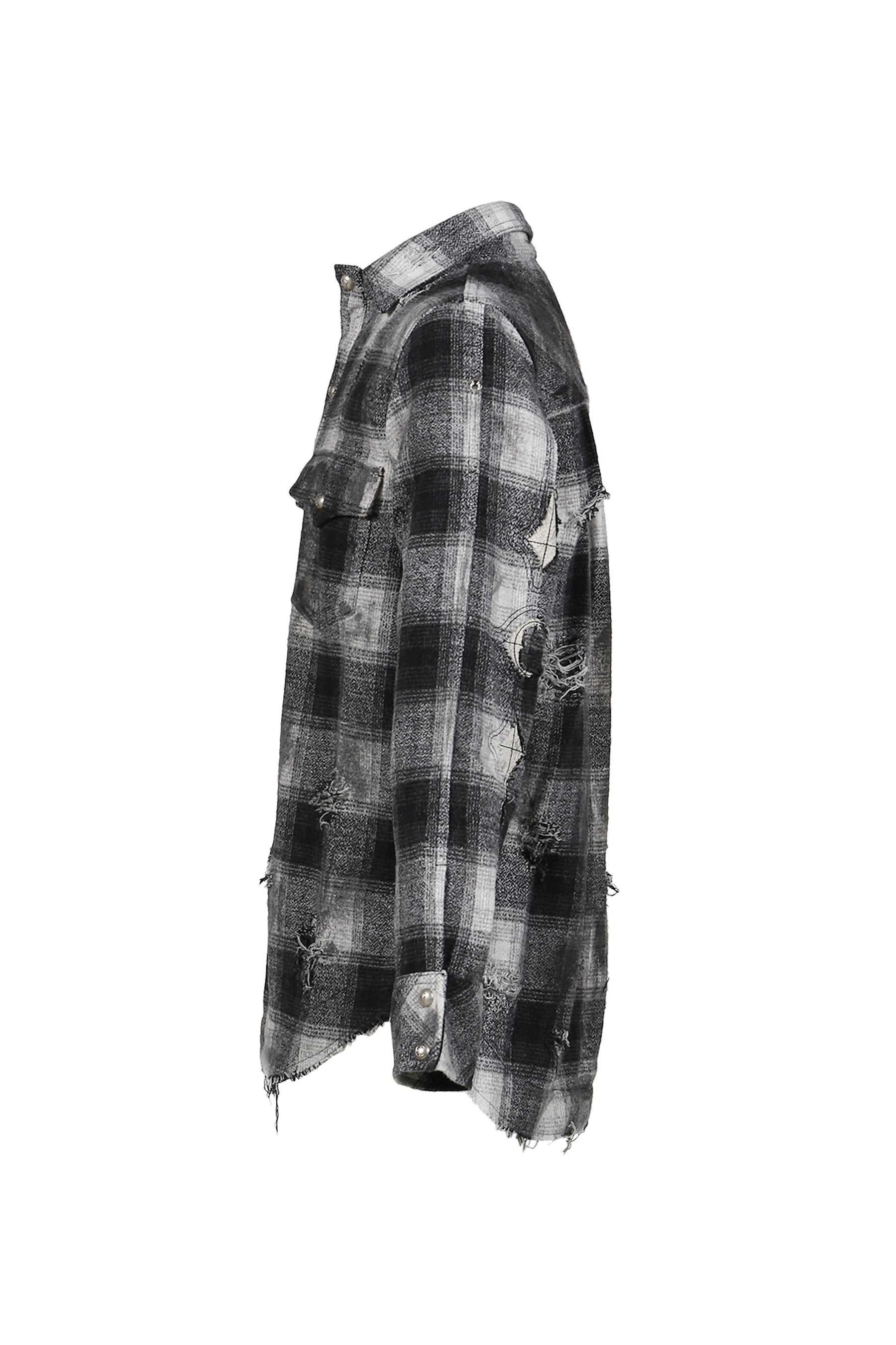 ANGELS DAMAGED SHIRT / BLK - 3