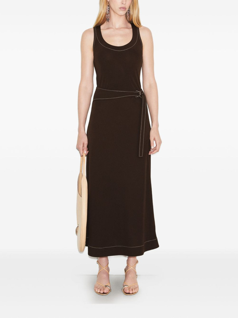 TORY BURCH belted jersey skirt outlook