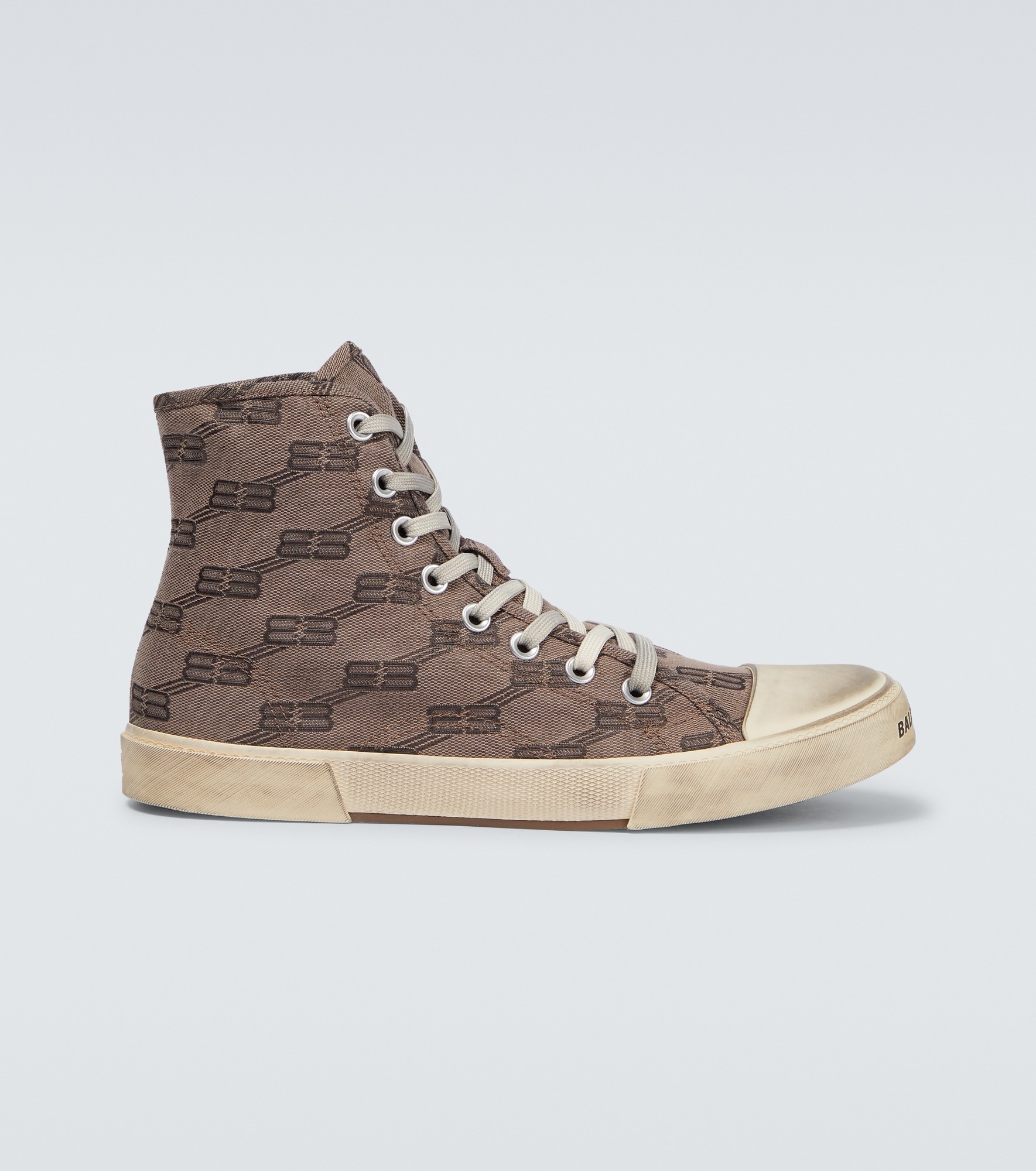 Paris high-top canvas sneakers - 1