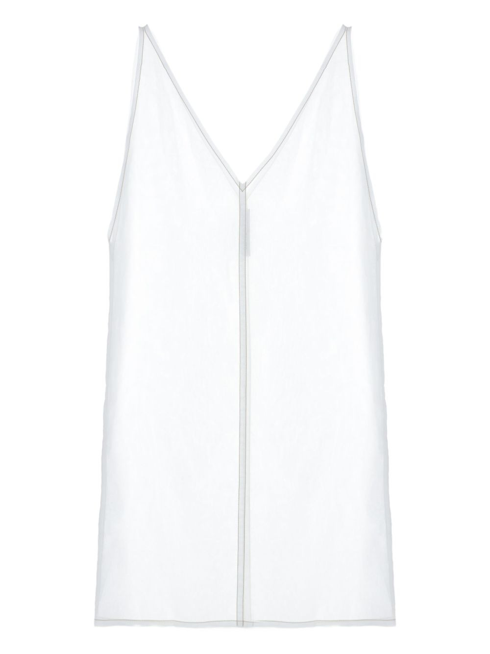 V-neck dress - 1