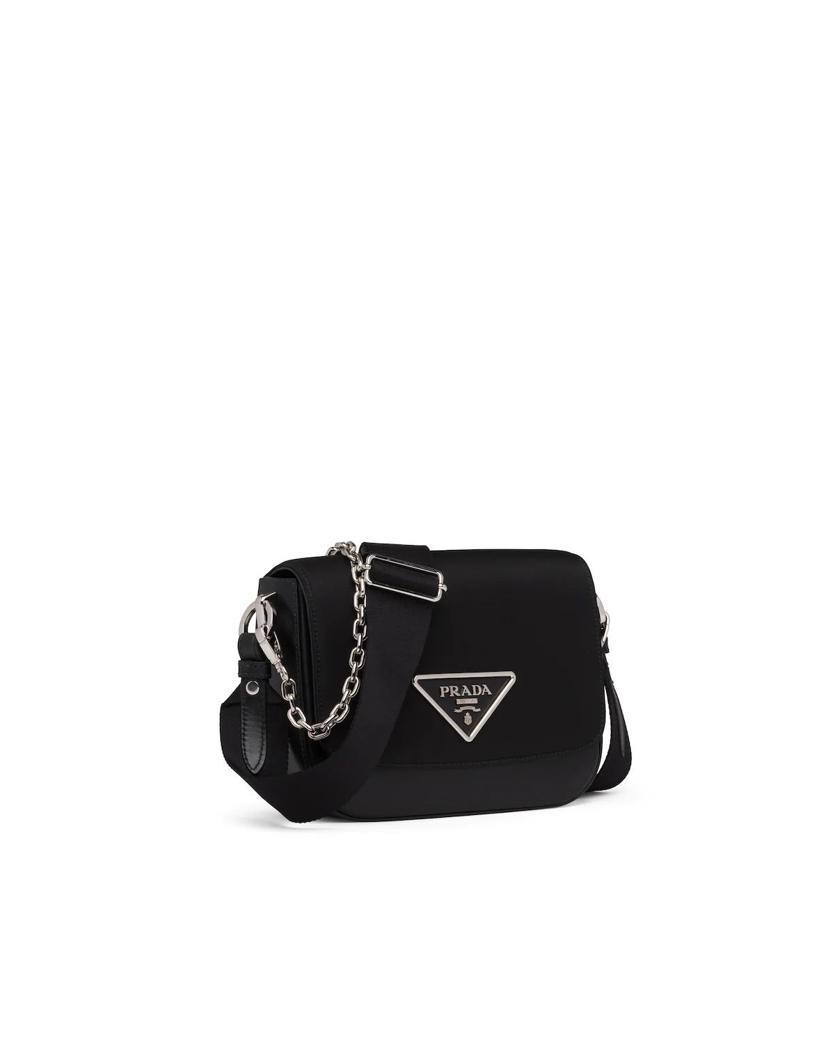 Nylon and leather Prada Identity shoulder bag - 3