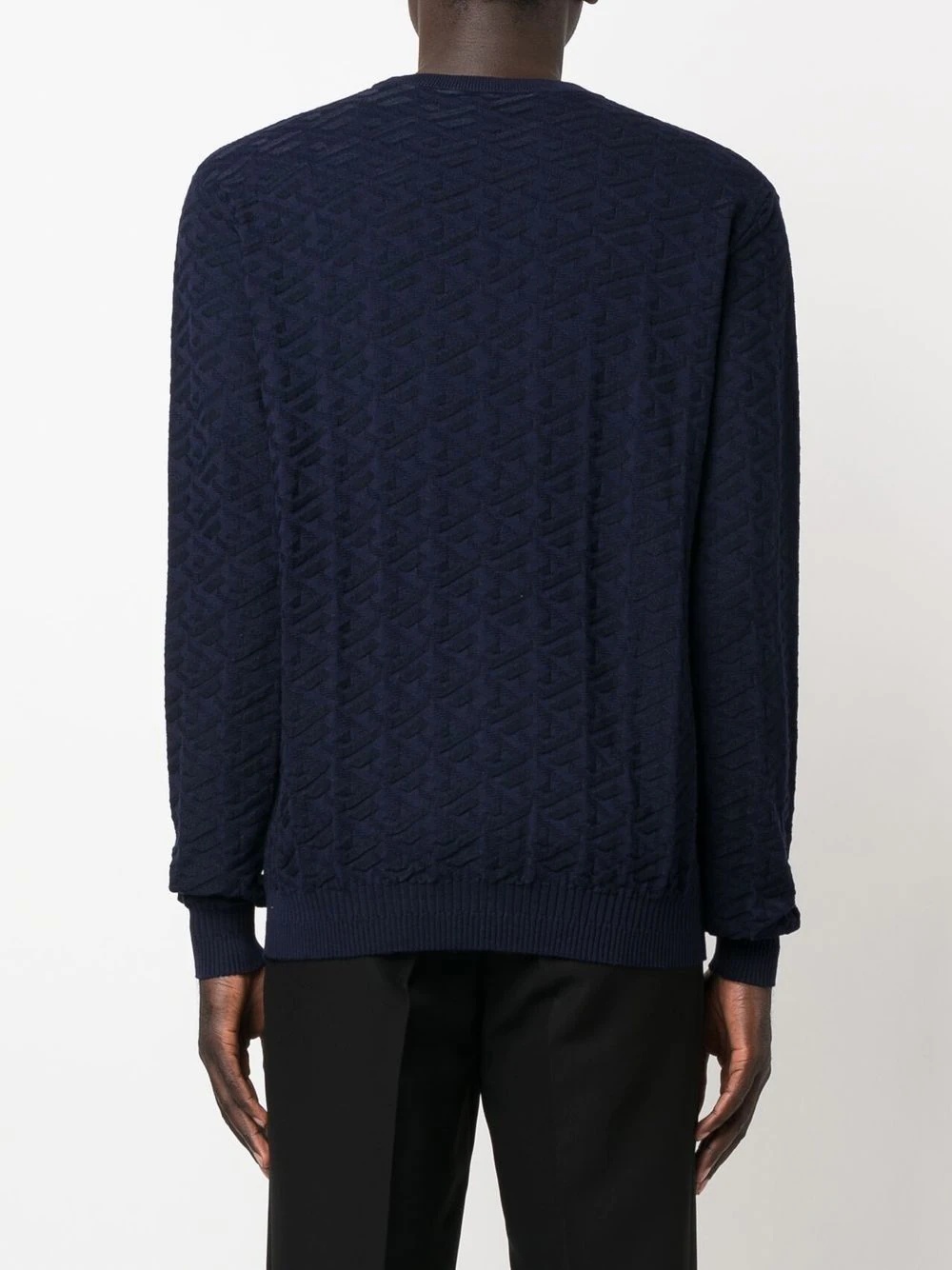 La Greca jacquard-knit jumper - 4