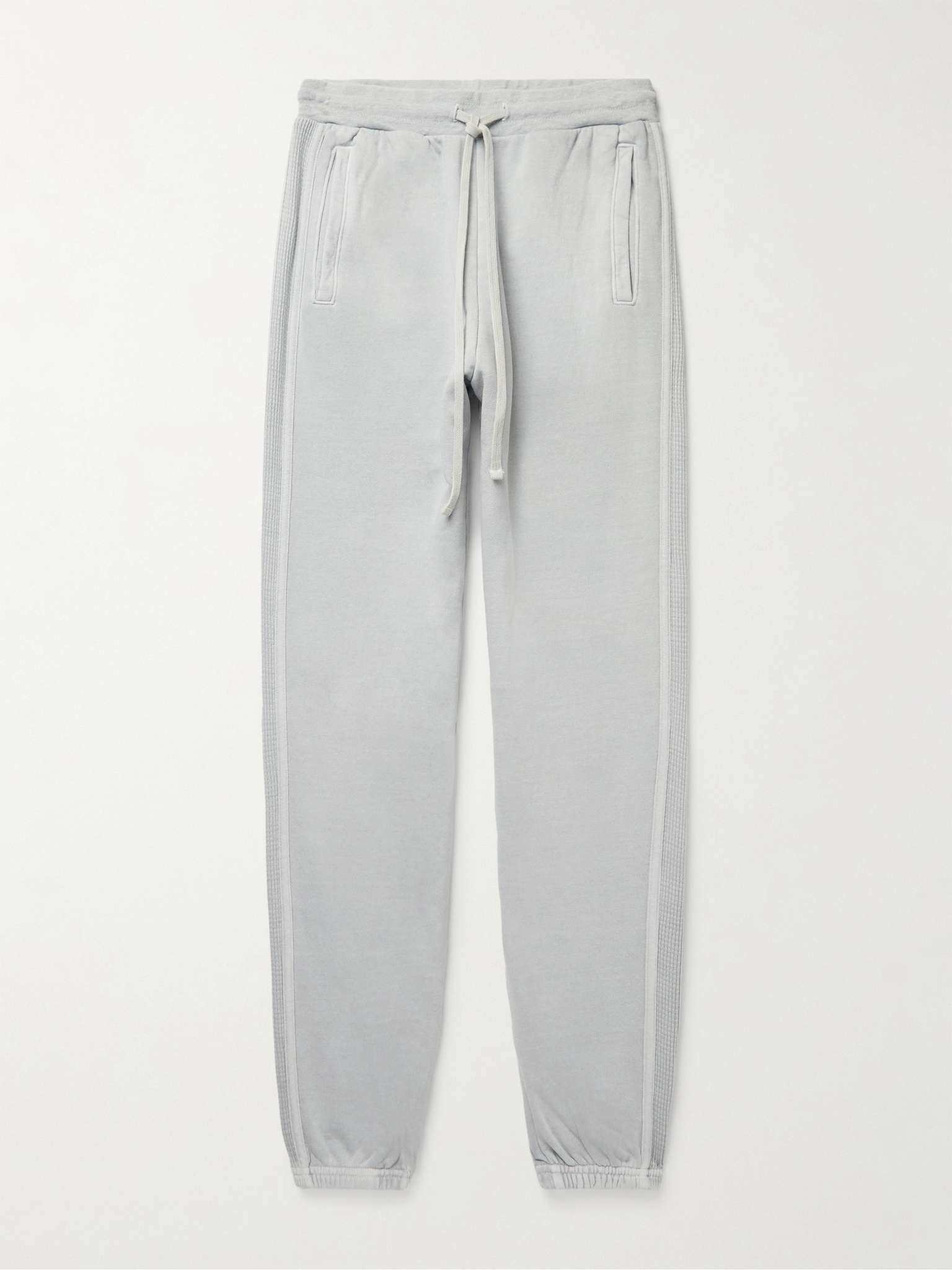 Cross Thermal Tapered Panelled Cotton-Jersey Sweatpants - 1