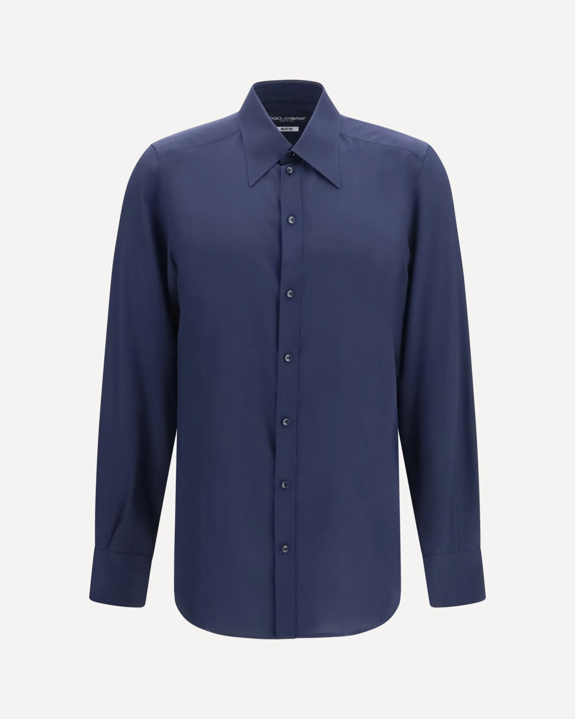 Gold Crêpe de Chine Shirt - 1