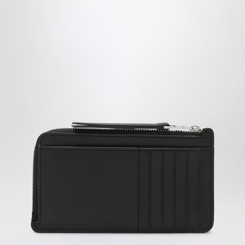 Loewe Black leather Puzzle coin purse with cardholder outlook