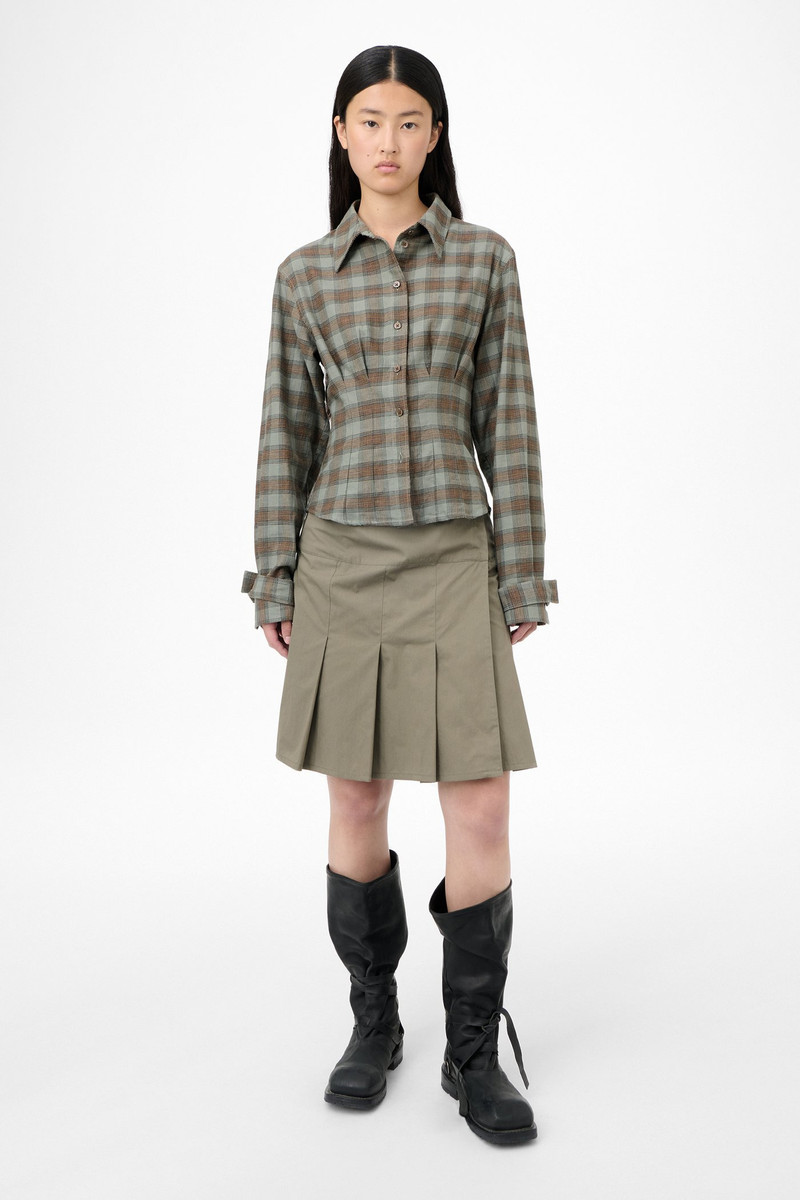 Our Legacy Our Legacy Envelop Shirt Iowa Flannel Check outlook