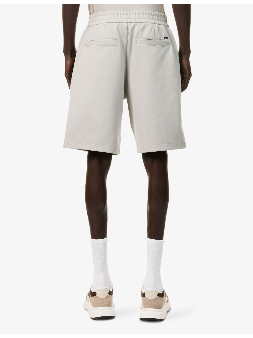Ribbed Regular-Fit Stretch-Cotton Blend Shorts - 4