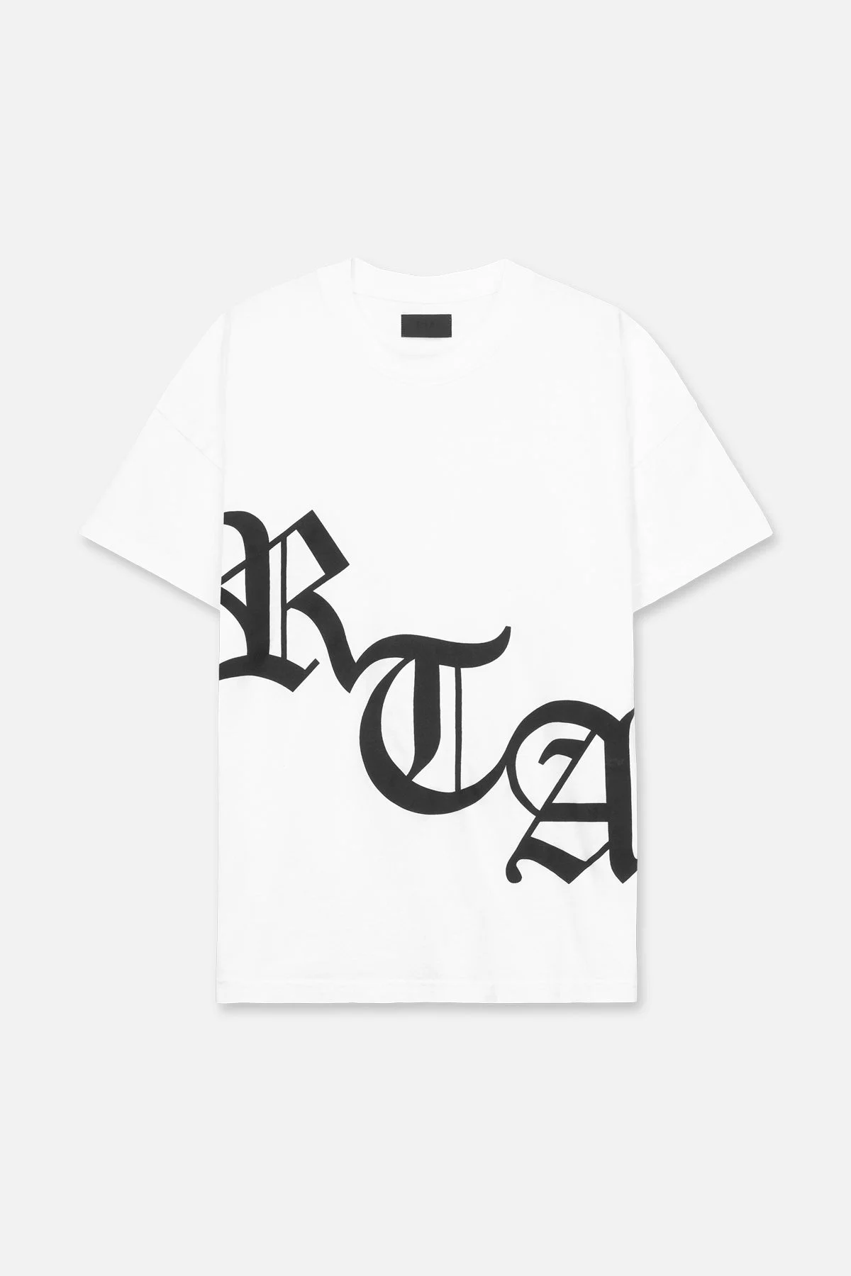 COLIN SHORT SLEEVE TEE | WHITE OLD ENGLISH - 1