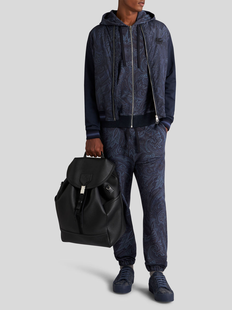PAISLEY HOODED SWEATSHIRT - 2