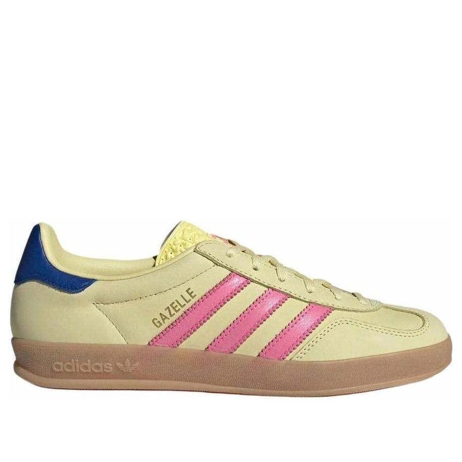 (WMNS) adidas Gazelle Indoor 'Powder Yellow Lucid Pink' JI2719 - 2