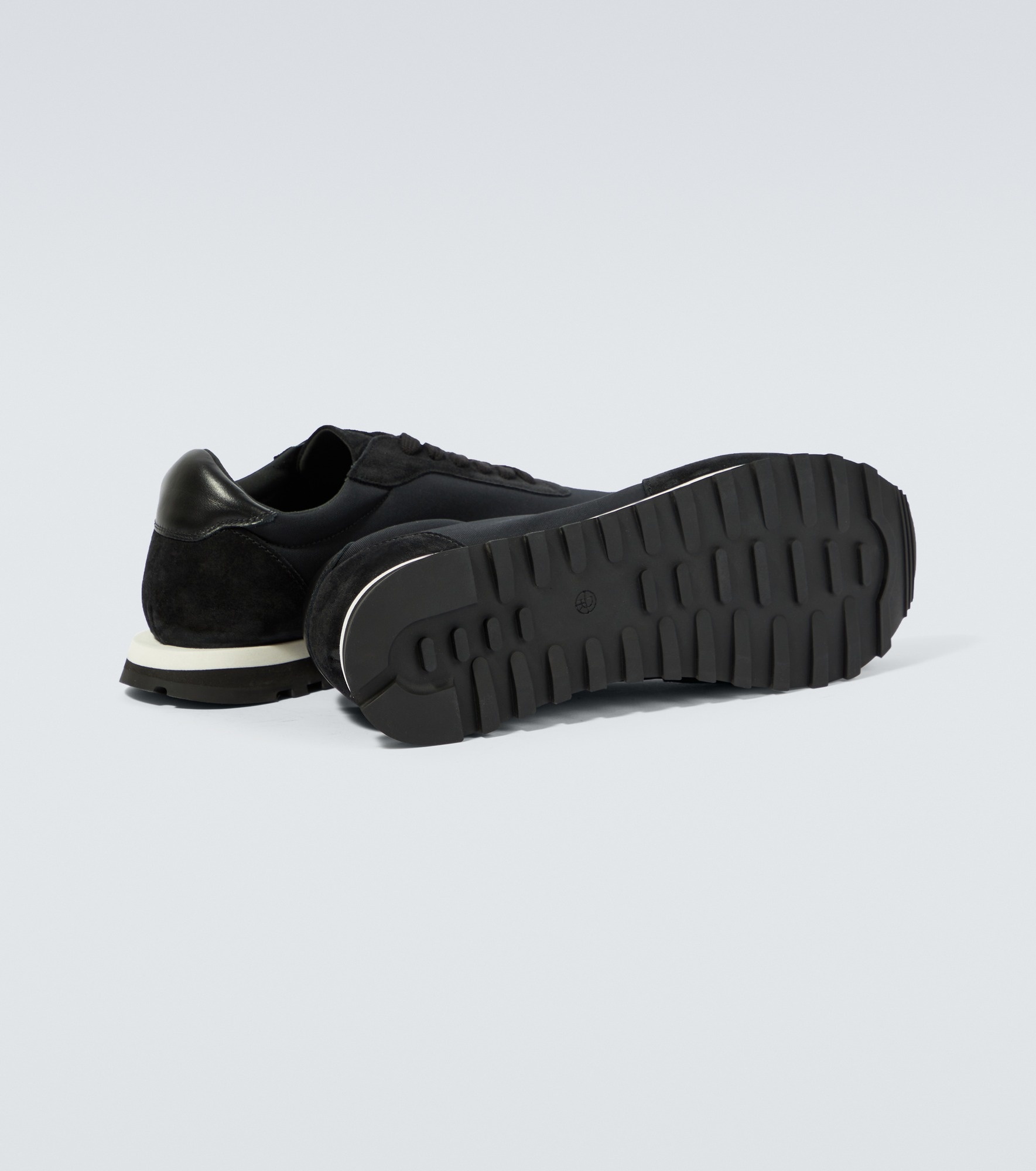 Owen Runner suede-trimmed sneakers - 7