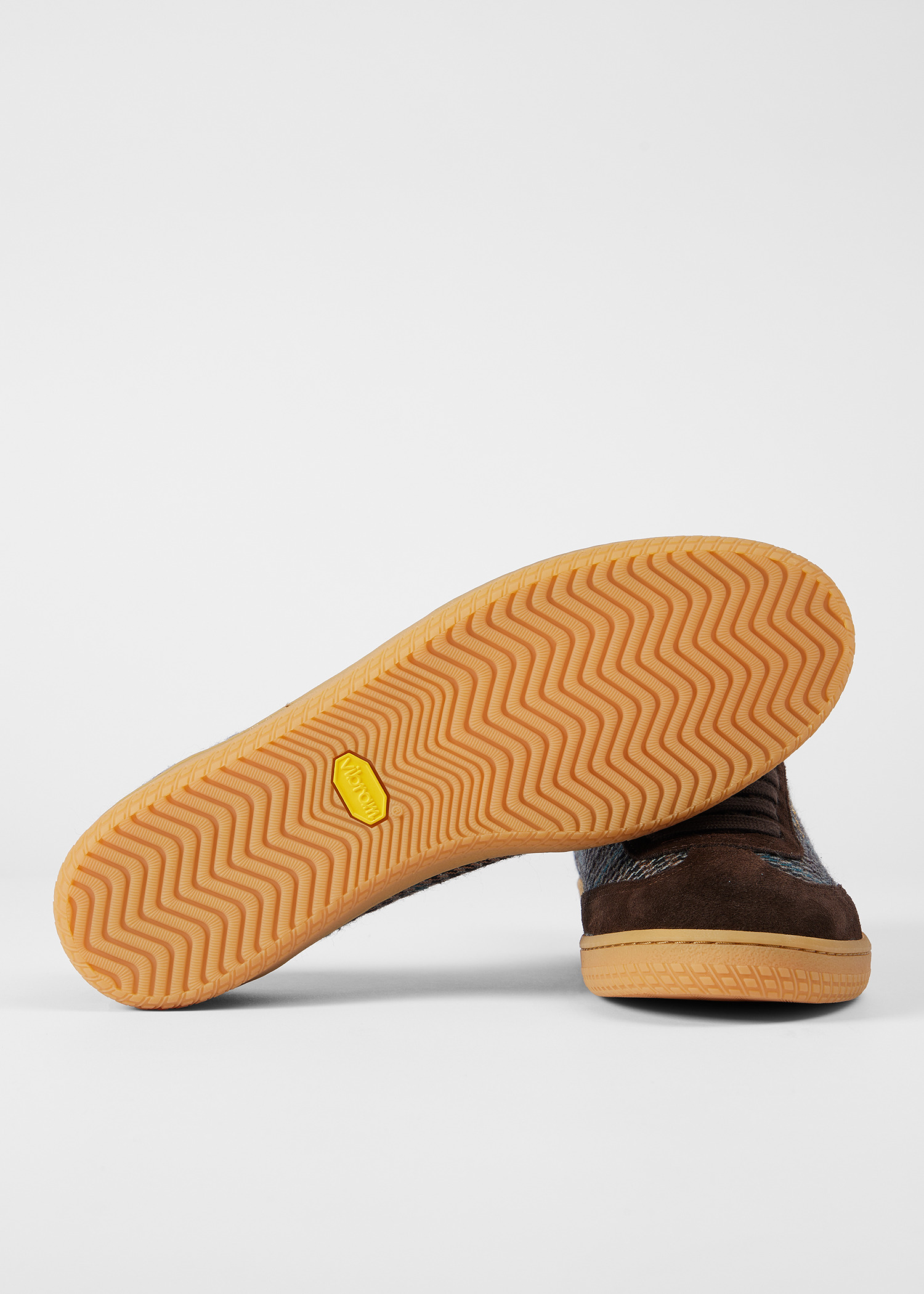 Brown Tweed 'Como' Trainers - 2
