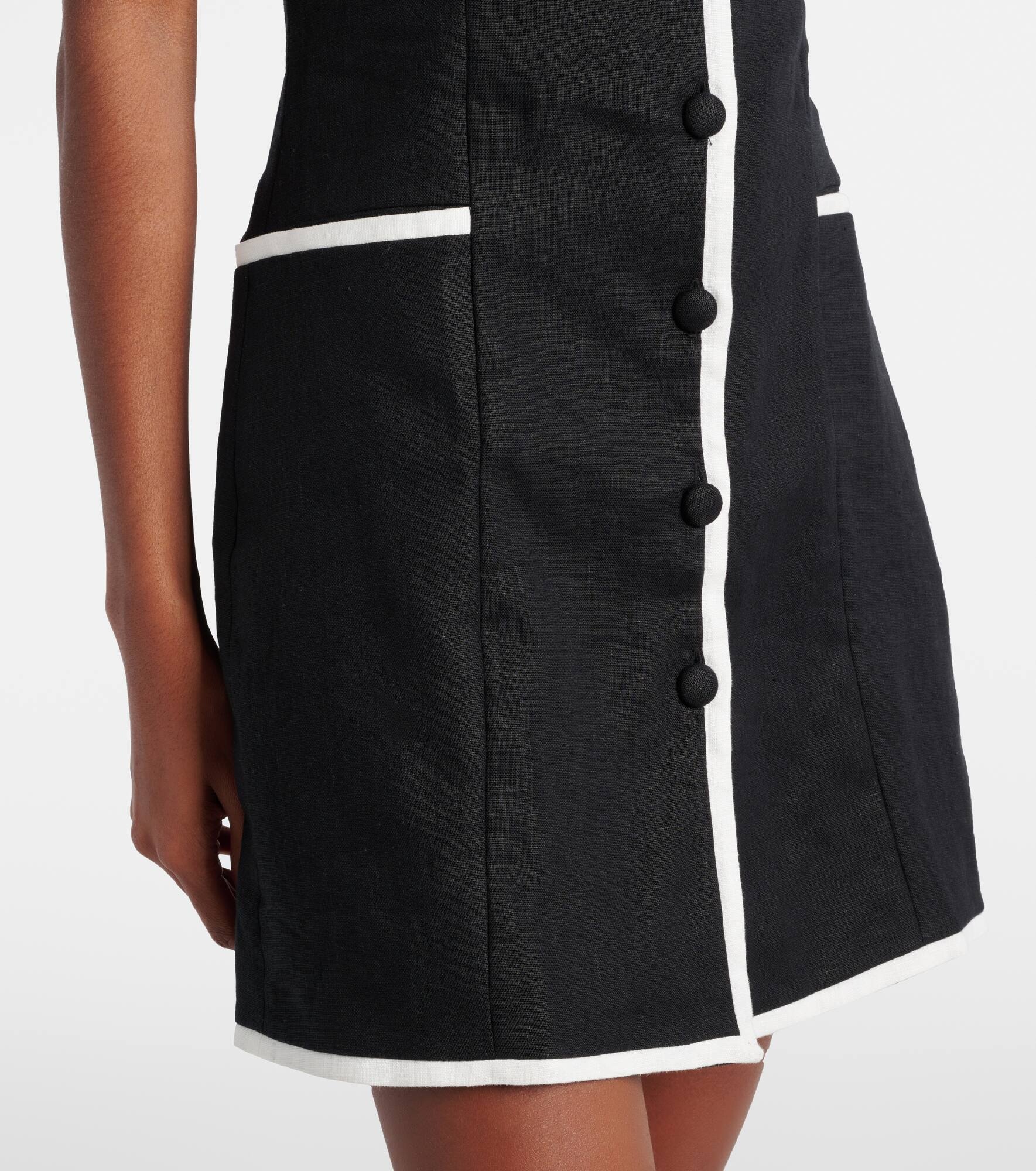 Leria linen minidress - 5