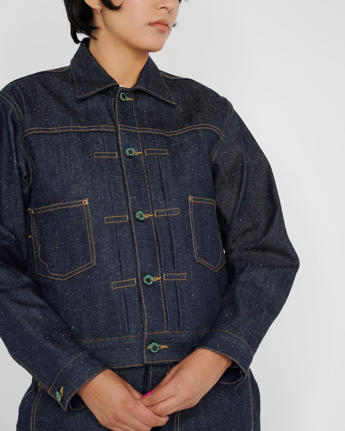 Trucker Jacket 14.1oz Selvedge Denim - Indigo - 11