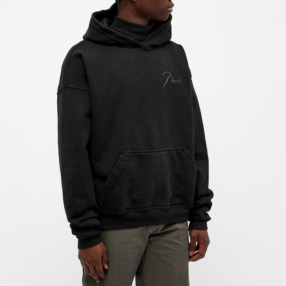 Rhude Black Swan Popover Hoody - 5