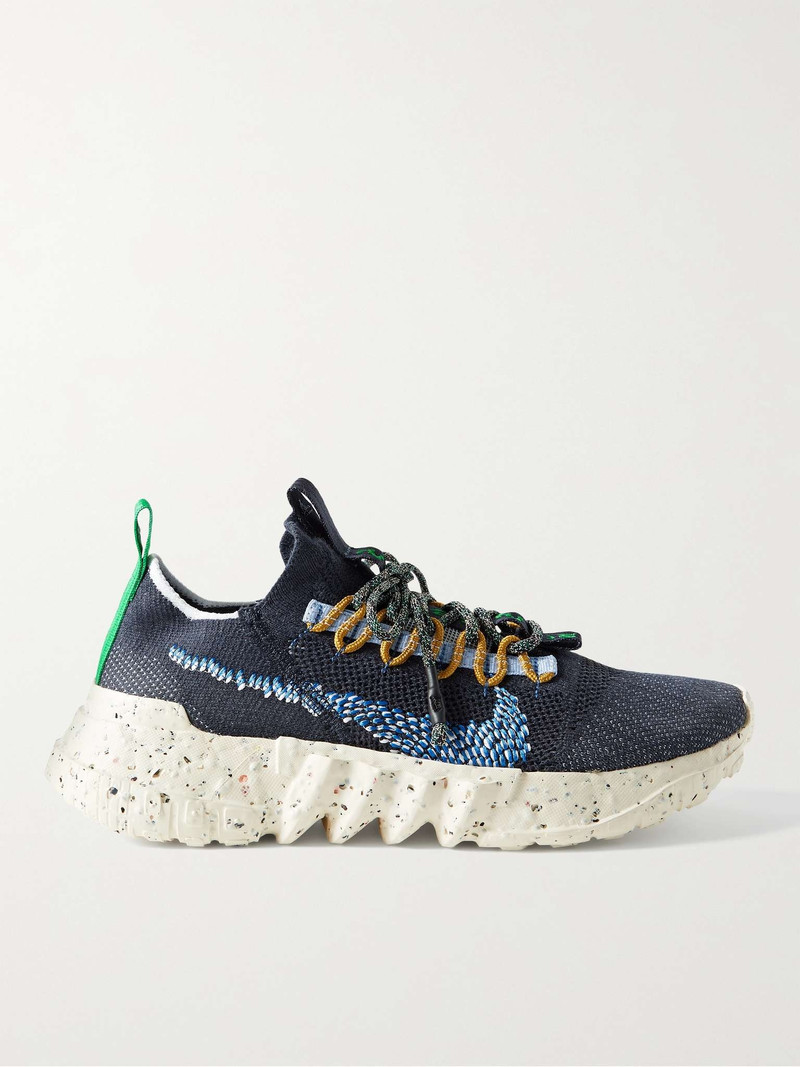 Space Hippie 01 Recycled Stretch-Knit Sneakers - 1