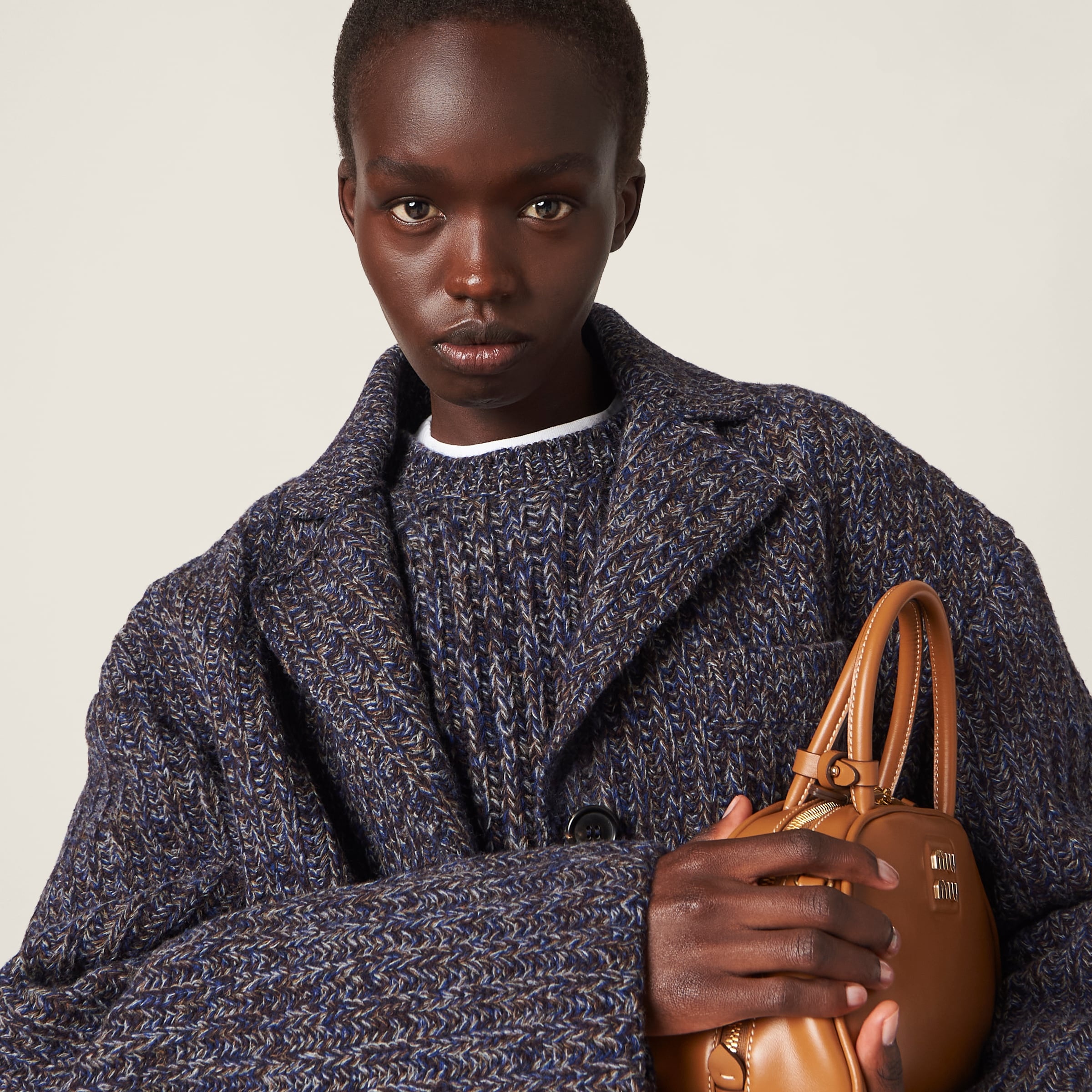 Wool and cotton coat - 4