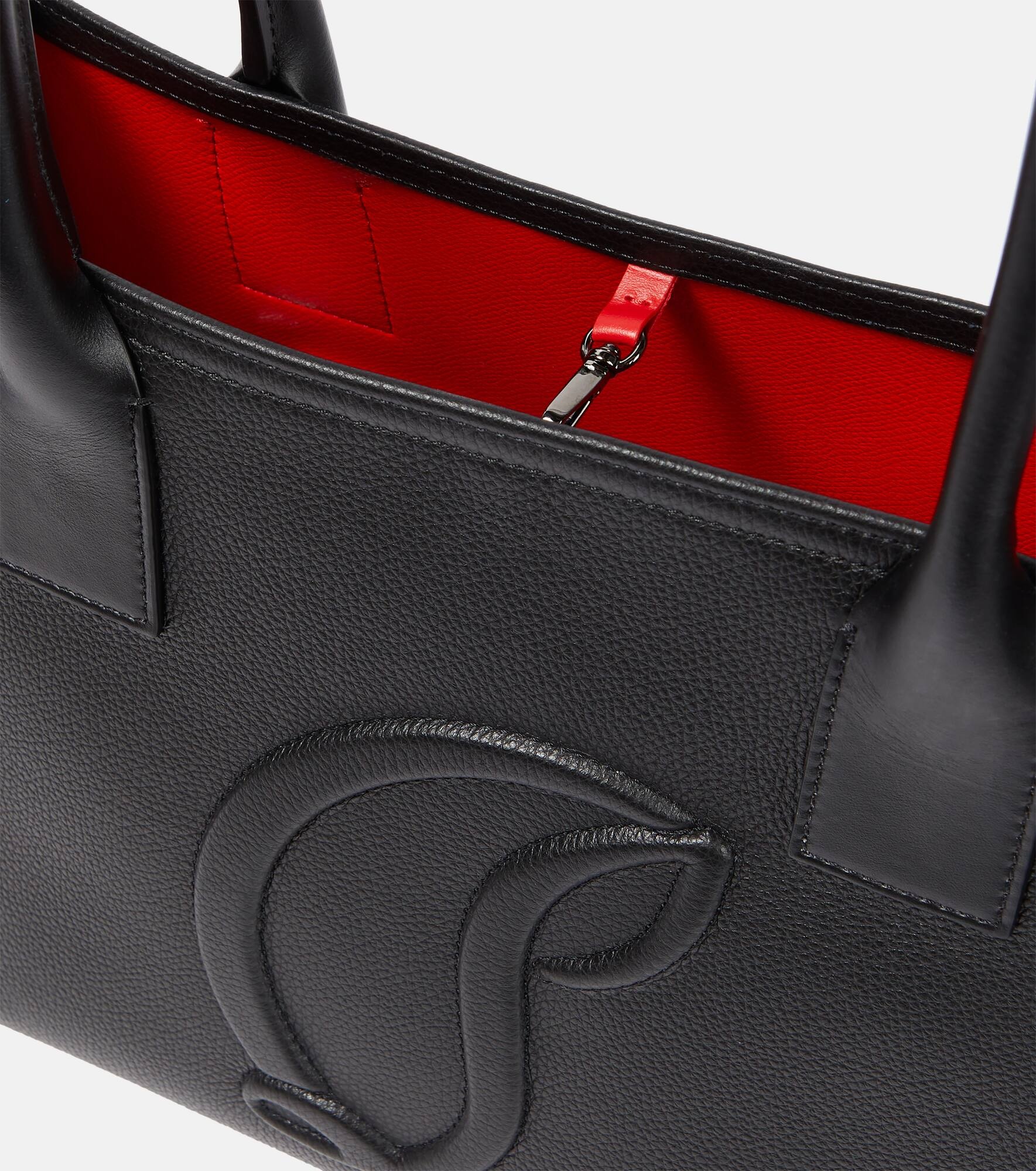 By My Side Large leather tote bag - 3