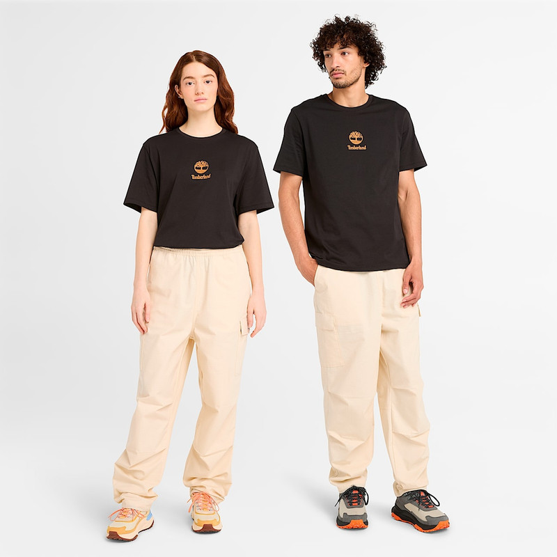 Timberland Small Logo Print Short Sleeve T-Shirt outlook