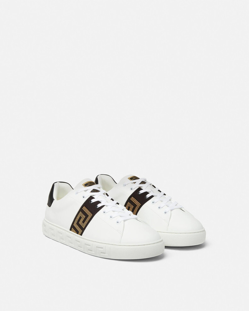 VERSACE Studded Greca Trainers outlook