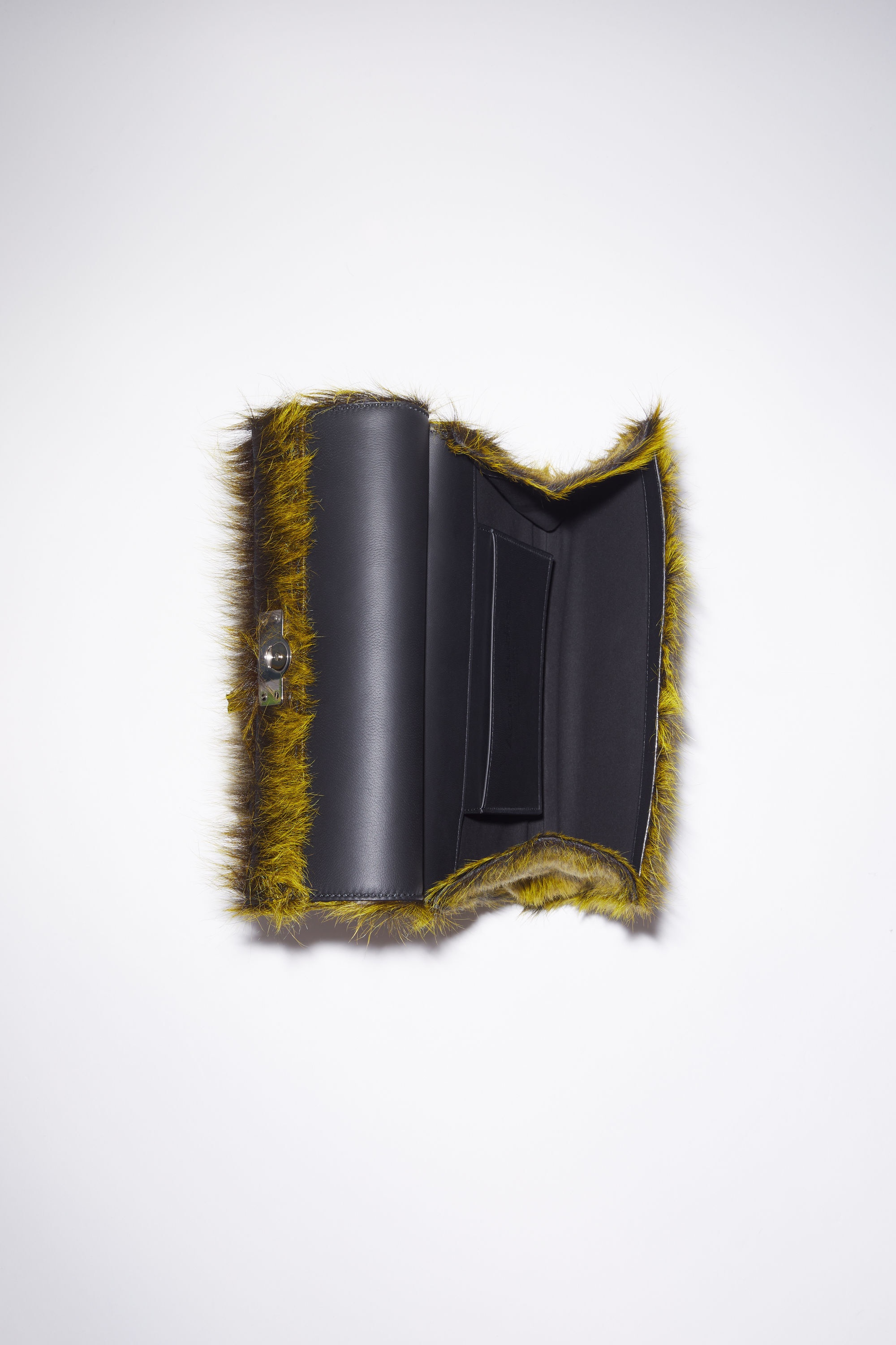 Jewel shoulder bag - Black/yellow - 4