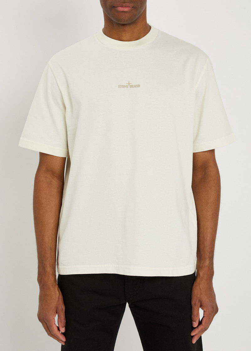 Stone Island Stone Island Logo-printed Cotton T-shirt outlook