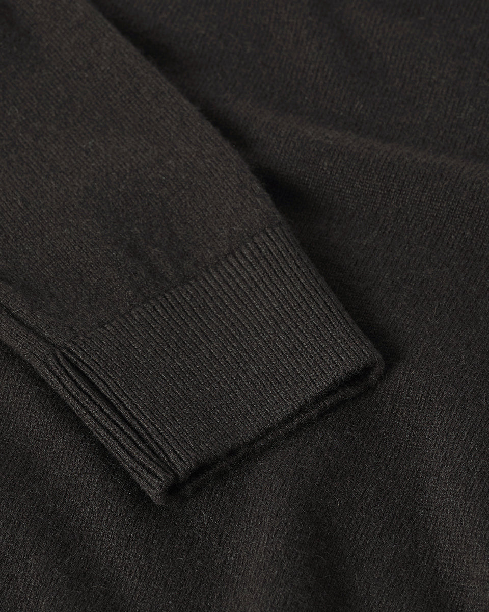 Classic Cashmere Grey Round Neck Jumper - 6