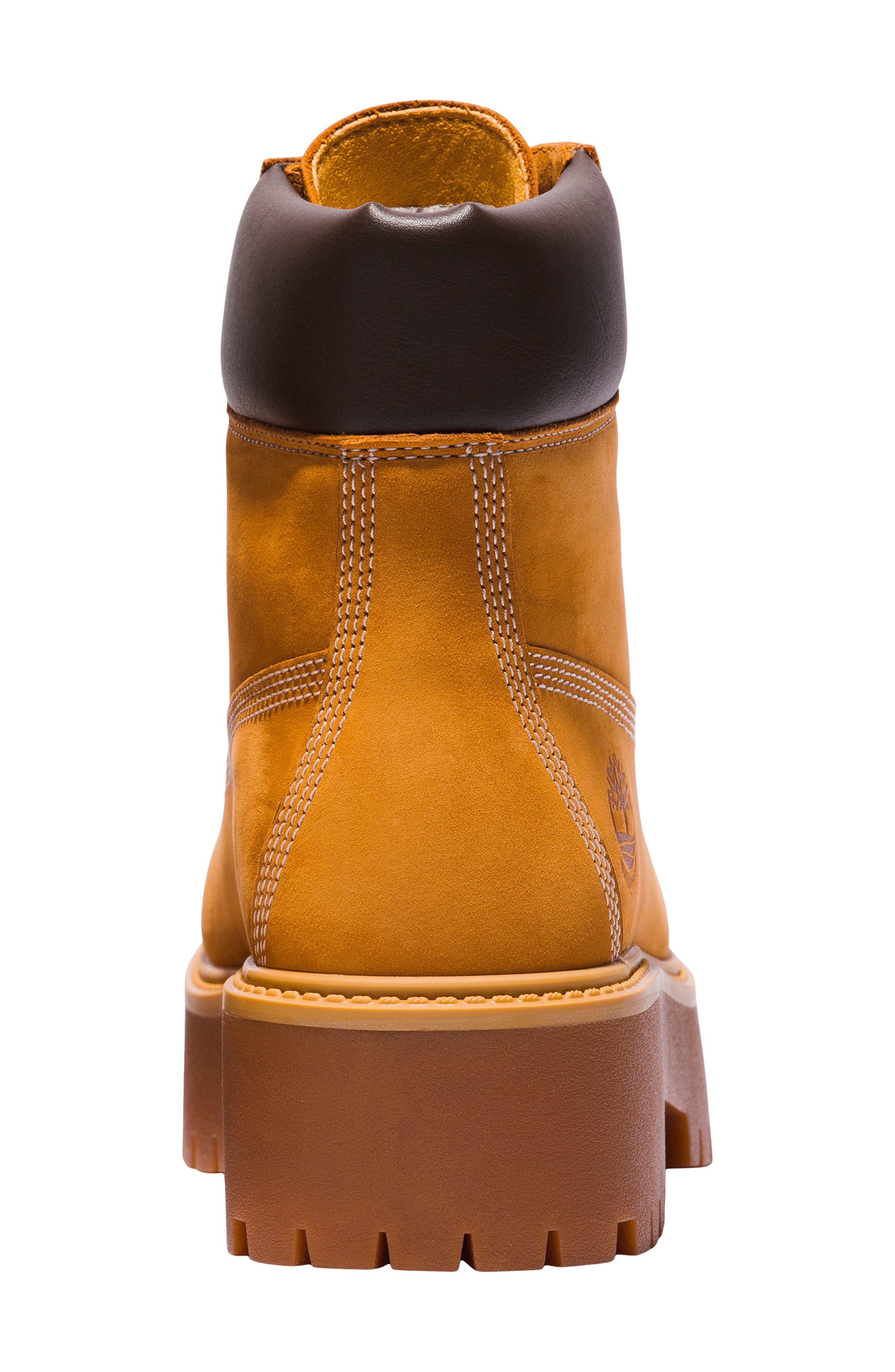Timberland Stone Street 6-Inch Waterproof Lace-Up Leather Boot in Wheat at Nordstrom - 5