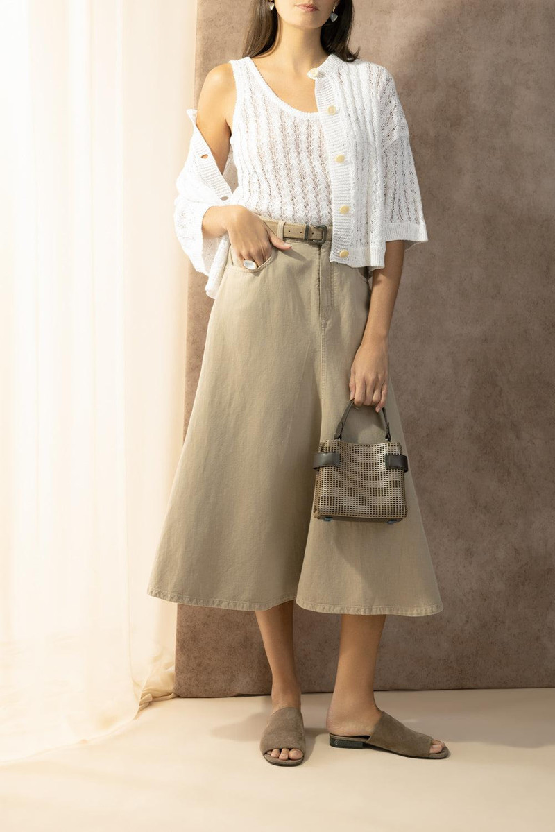 Brunello Cucinelli Charming Scoop Neck Tank outlook