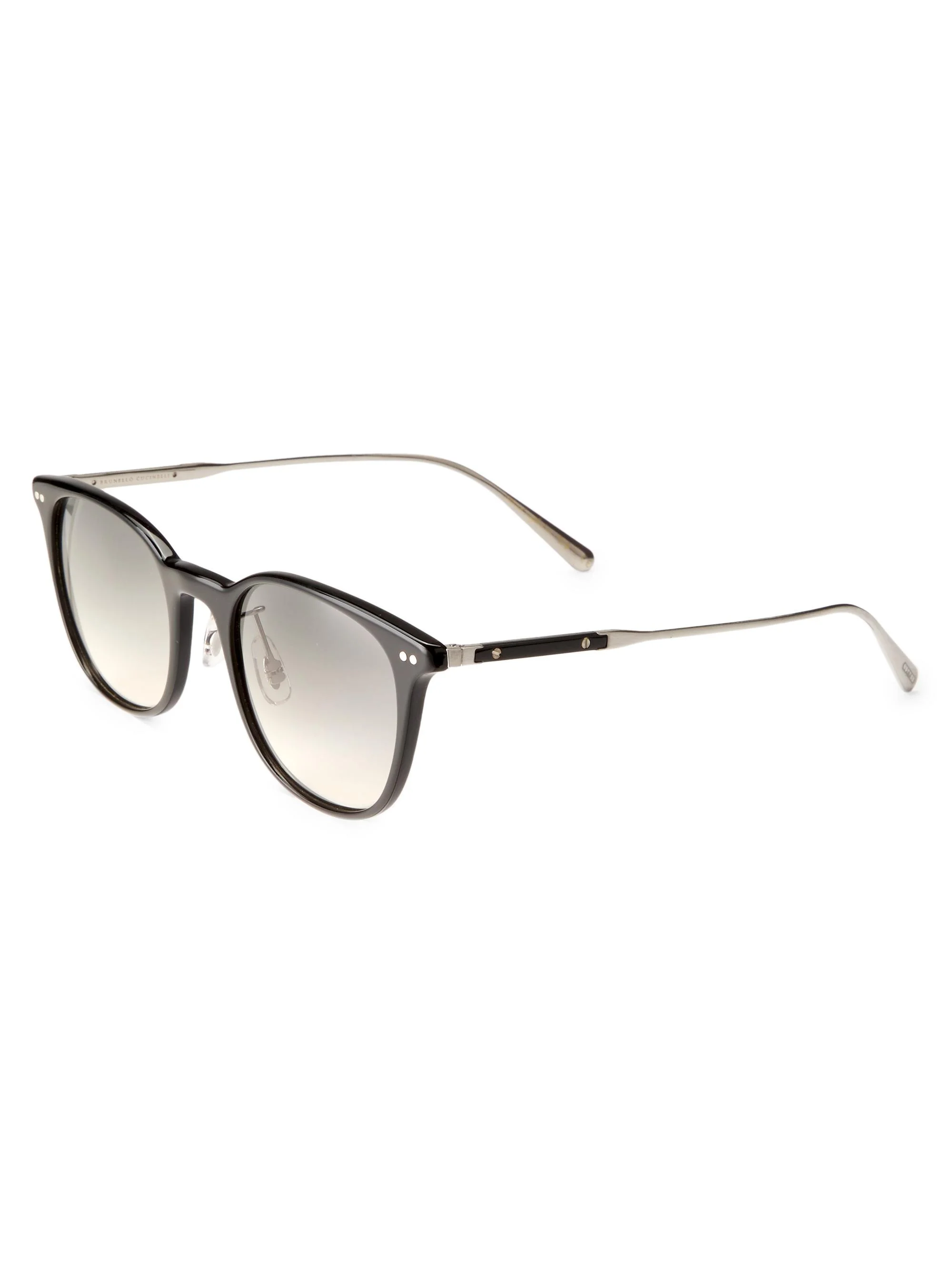 Men's 51MM Brunello Cucinelli x Gerardo Sunglasses - Black - 1