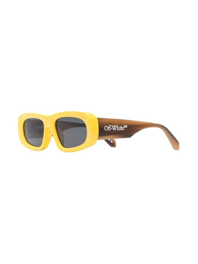 Off-White Austin oval-frame sunglasses outlook