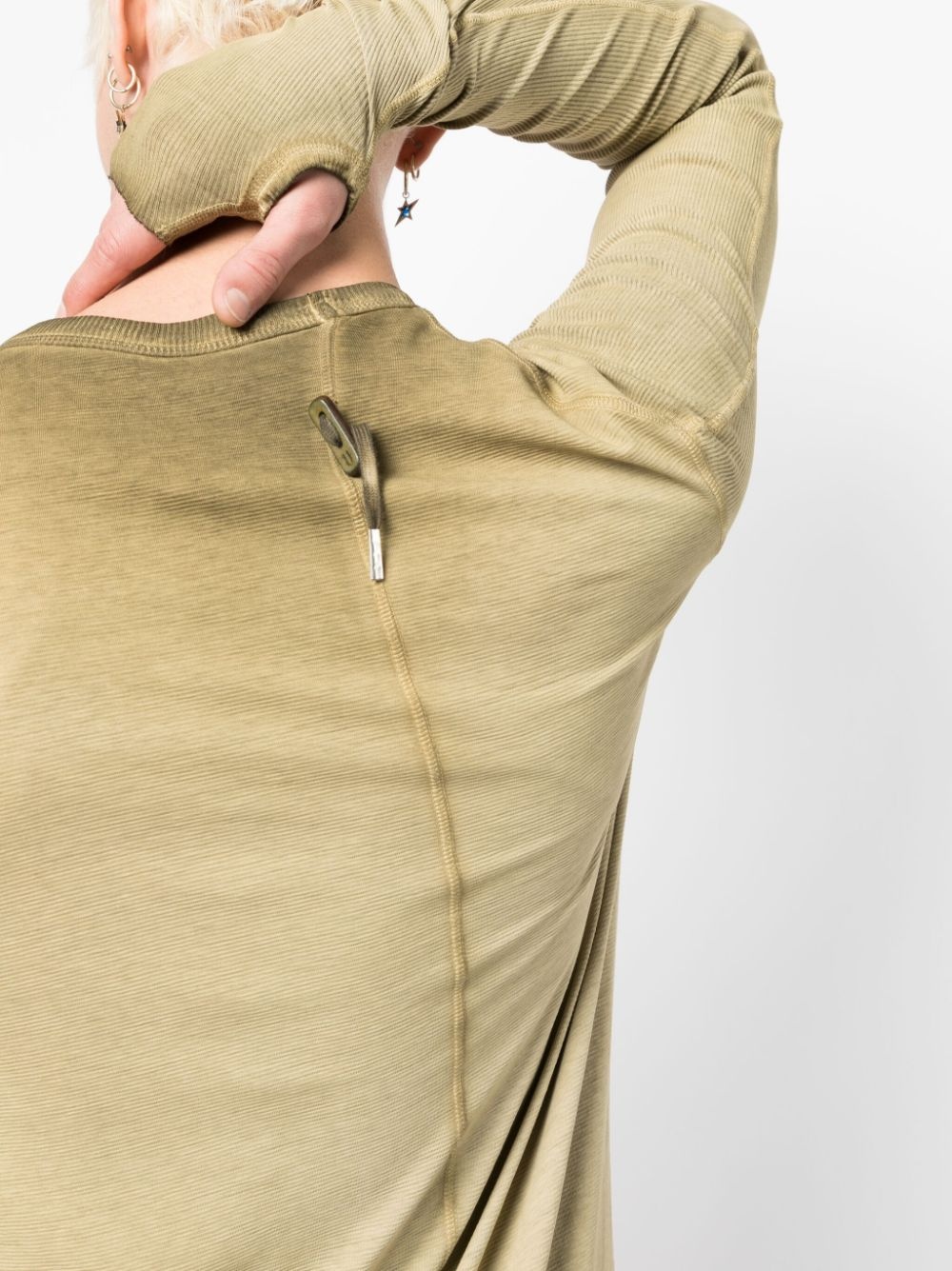 fine-ribbed long-sleeved T-shirt - 5