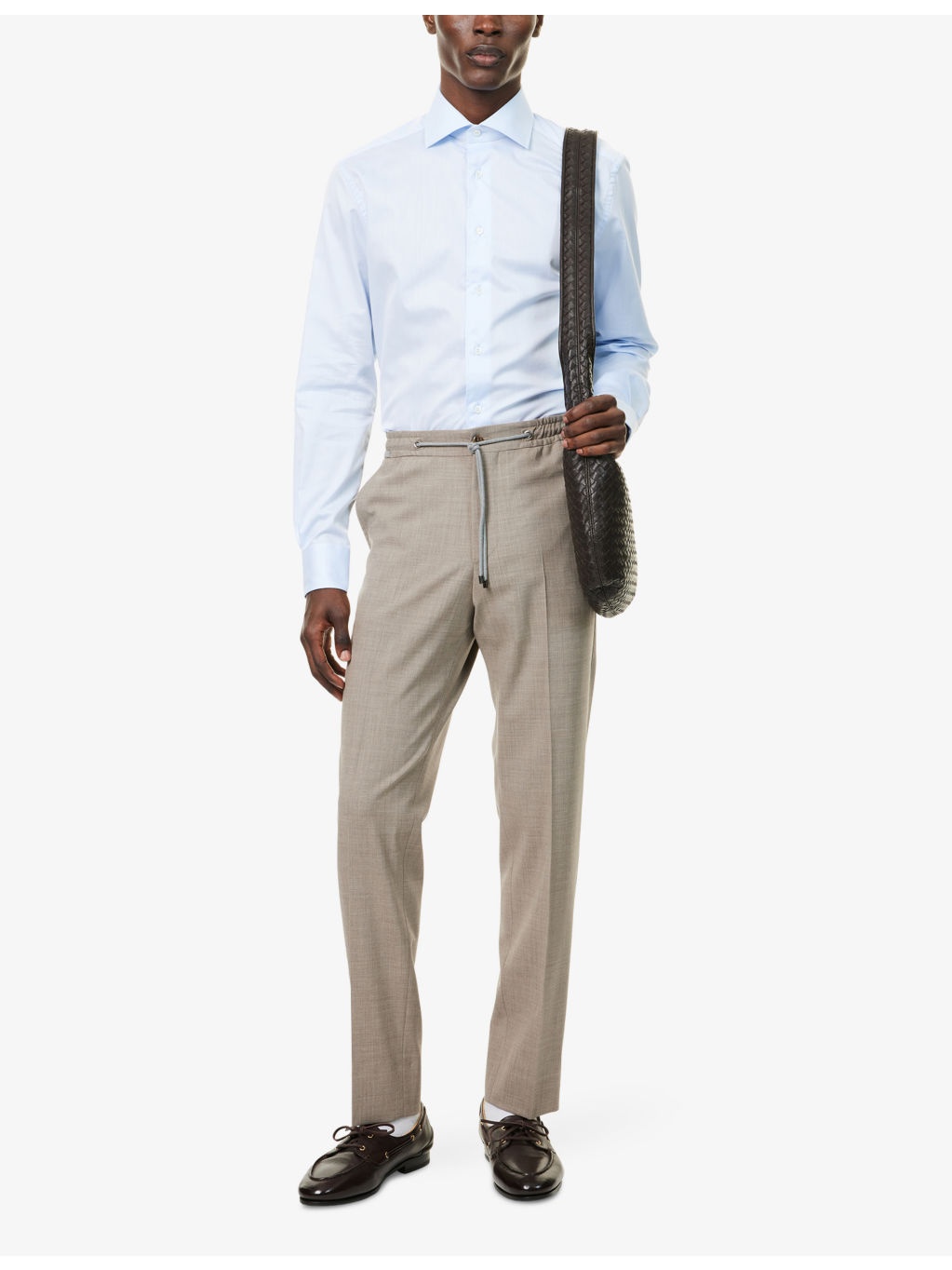 Regular-Fit Wrinkle-Free Cotton Shirt - 2