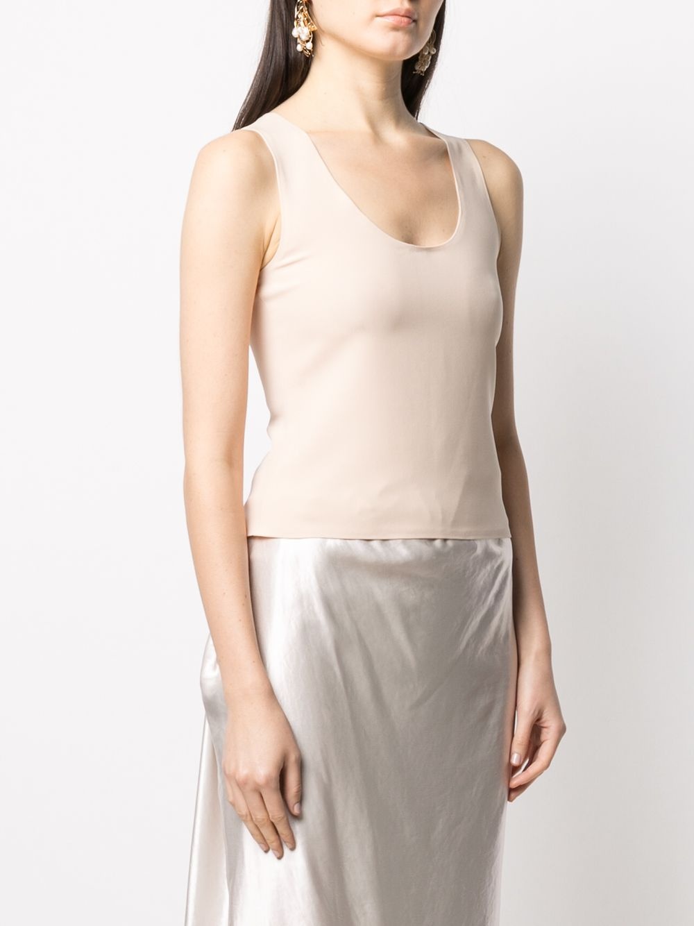 U-neck fitted vest - 3