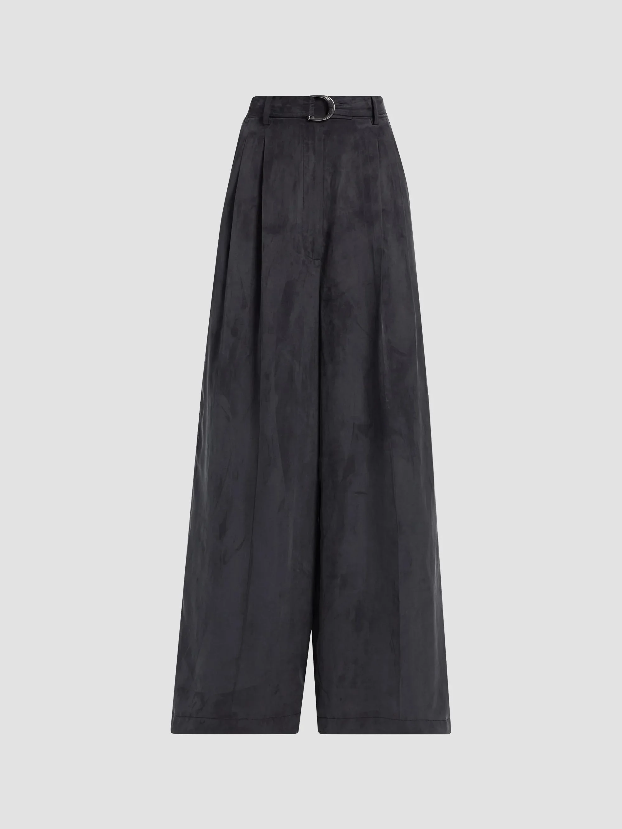 Women's Relaxed-Fit Wide-Leg Trousers - Indigo - 1