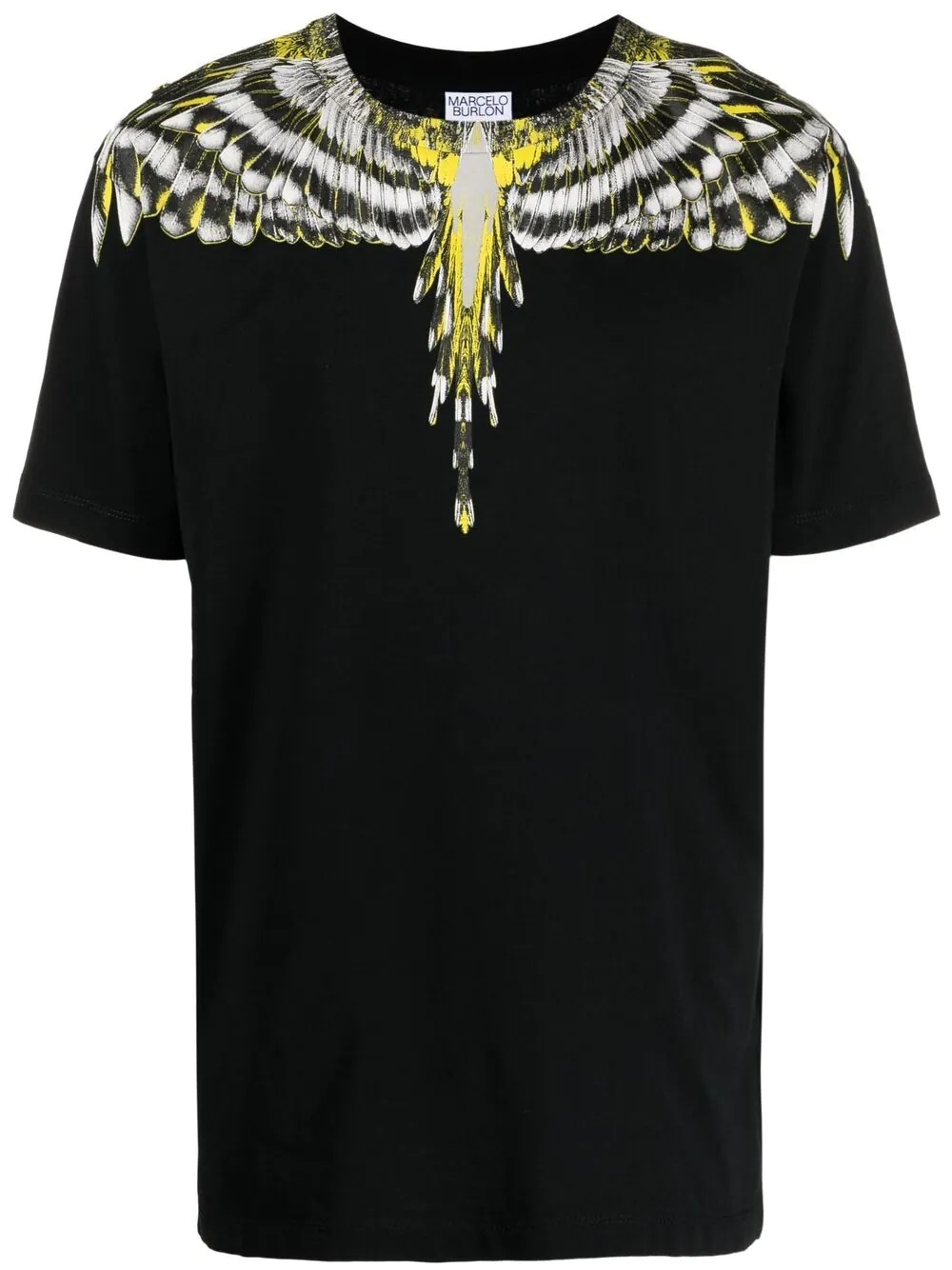 Wings print cotton T-shirt - 1