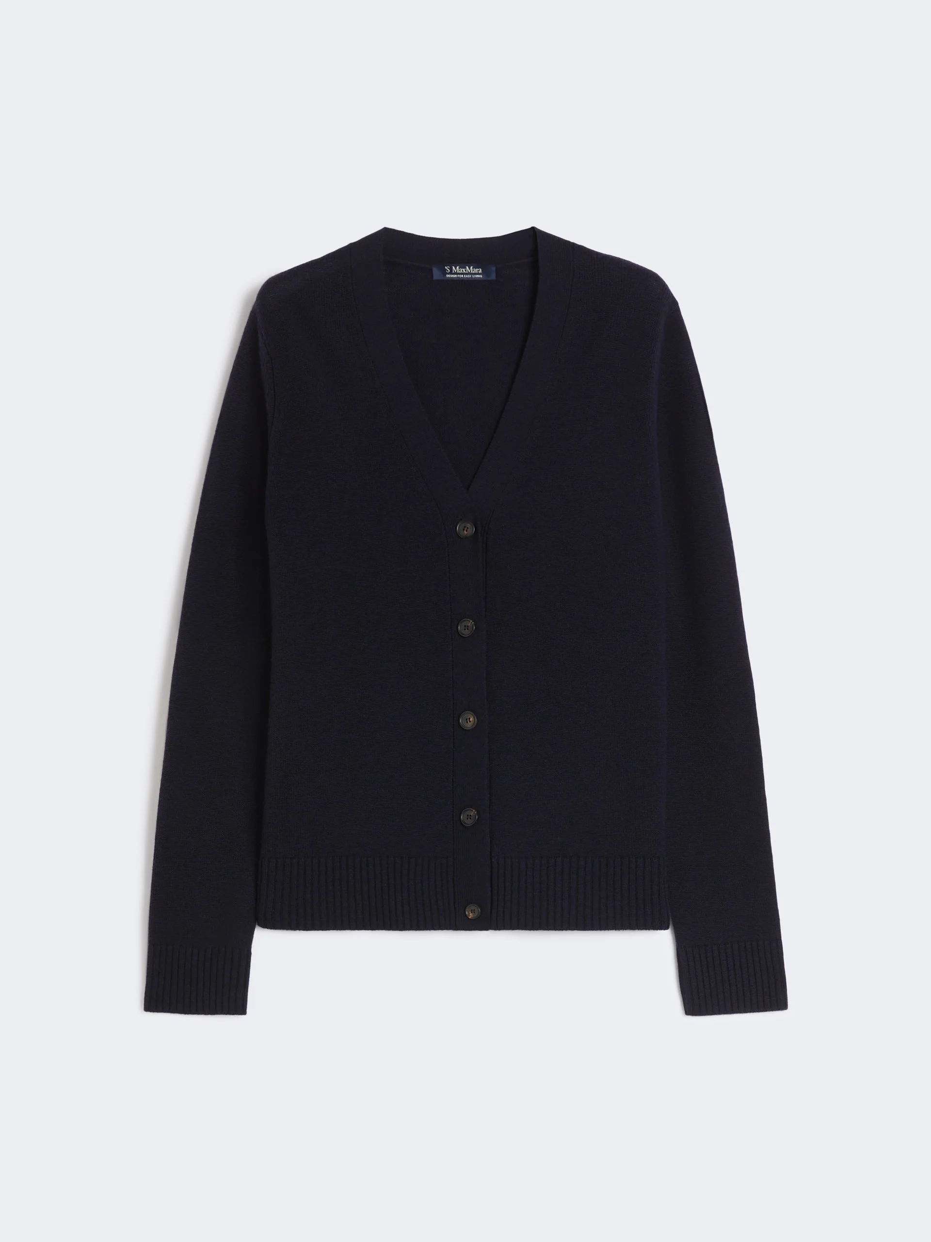 APOLLO Mannish wool yarn cardigan - 1