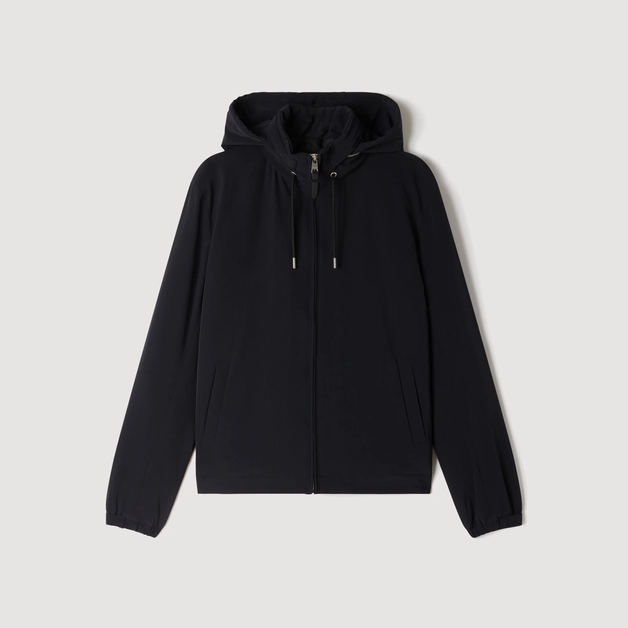 HOODED ZIP-UP JACKET - 1