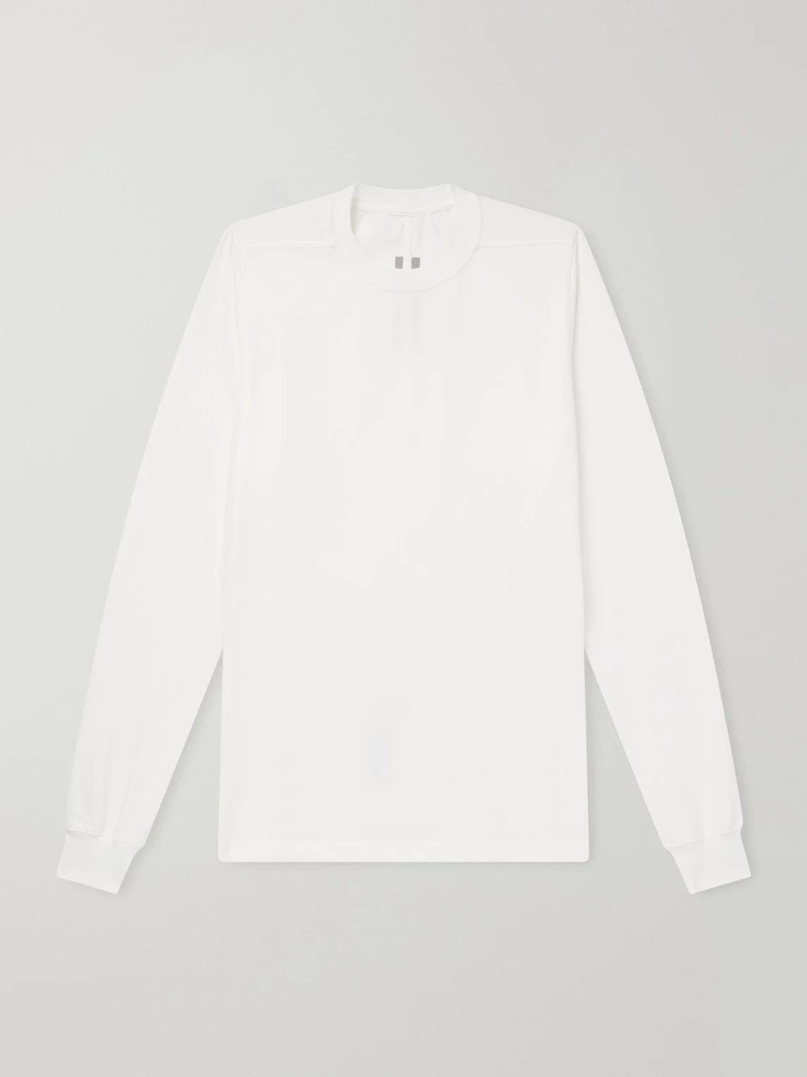 Crewneck Cotton-Jersey Shirt - 1